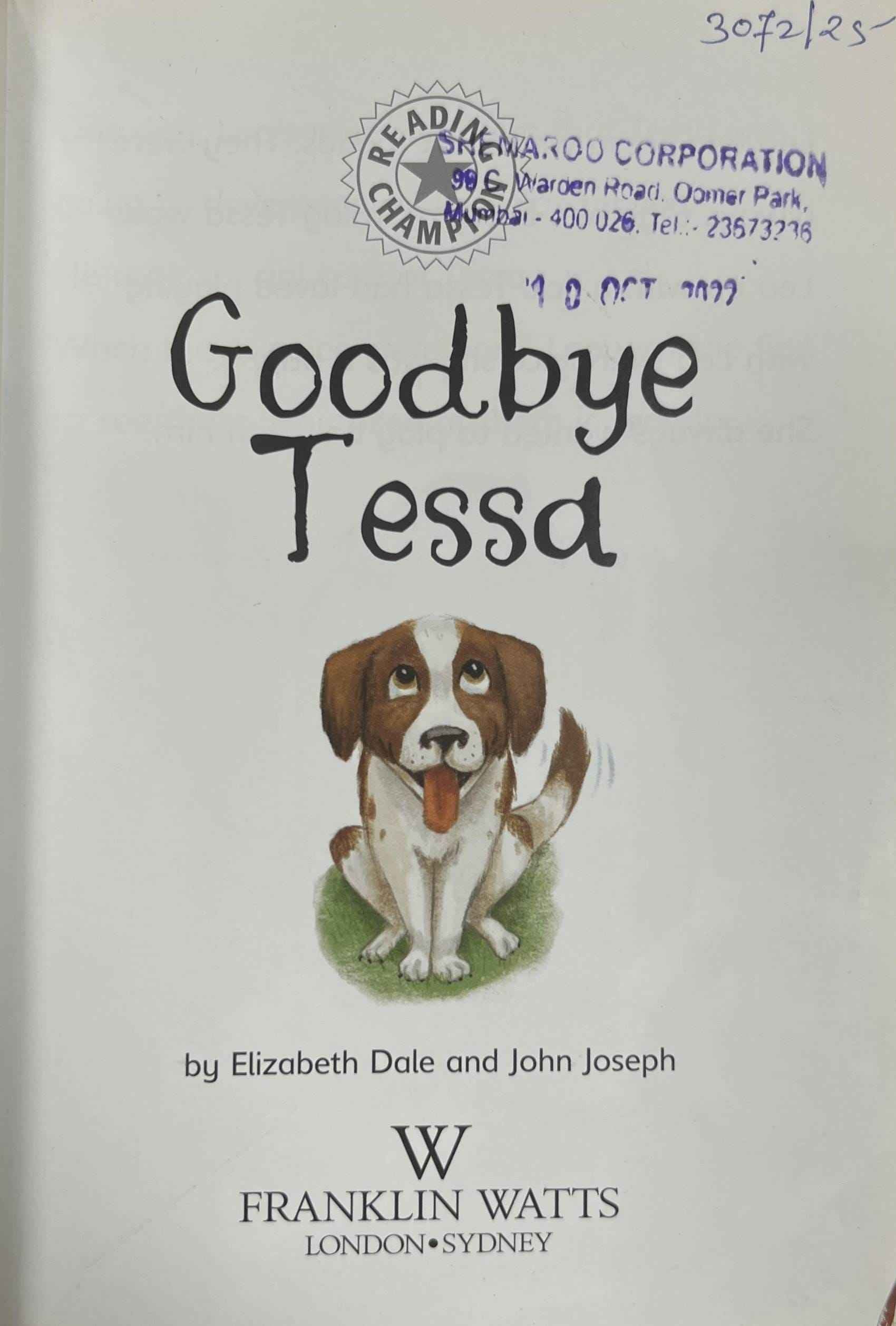 Goodbye Tessa