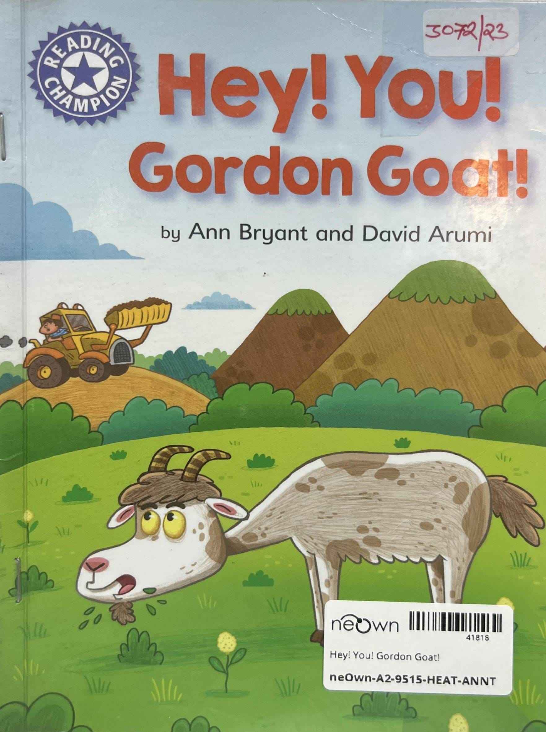 Hey! You! Gordon Goat!