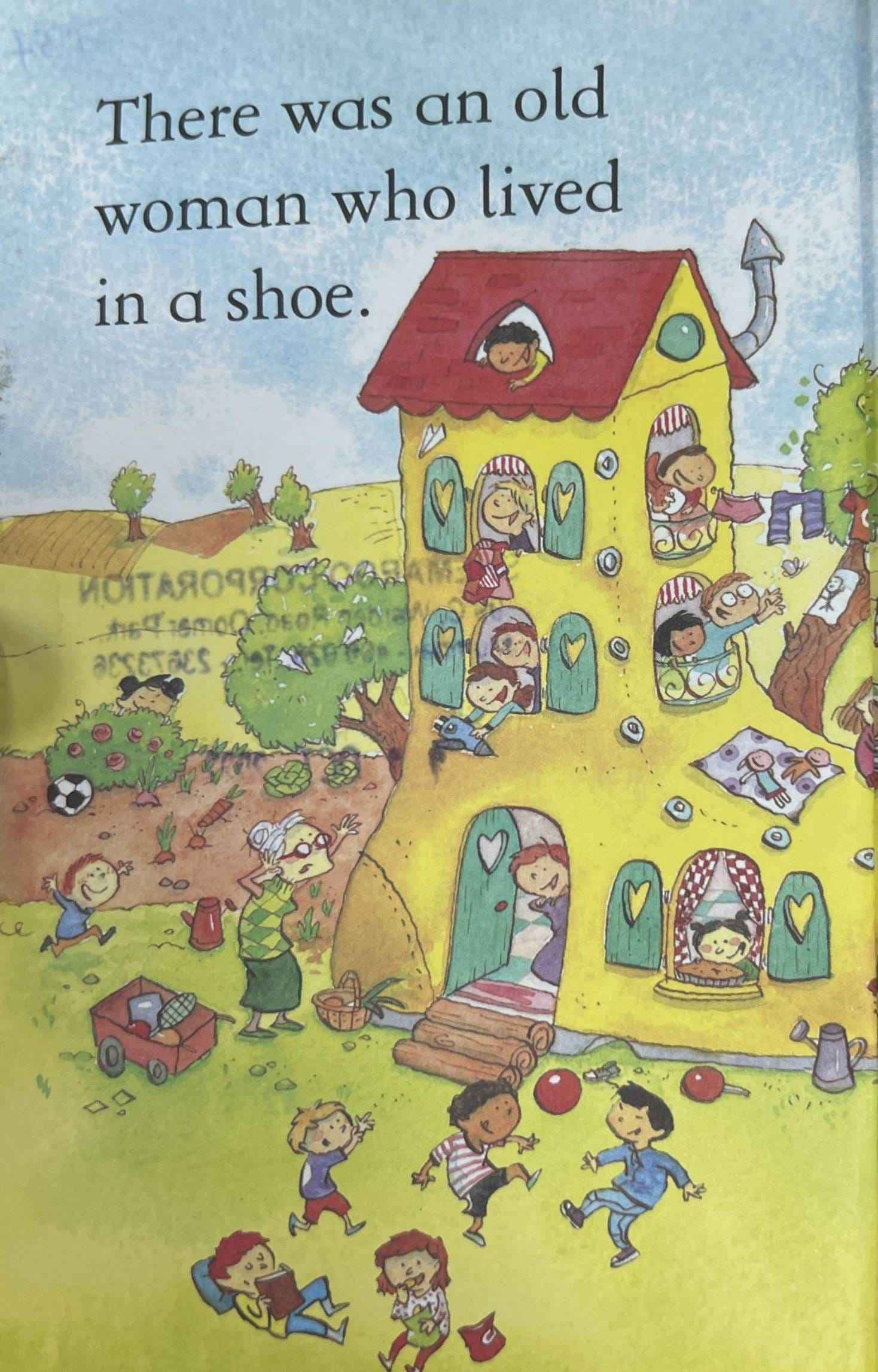 Usborne First Reading Level Two: The Old Woman Who Lived in a Shoe