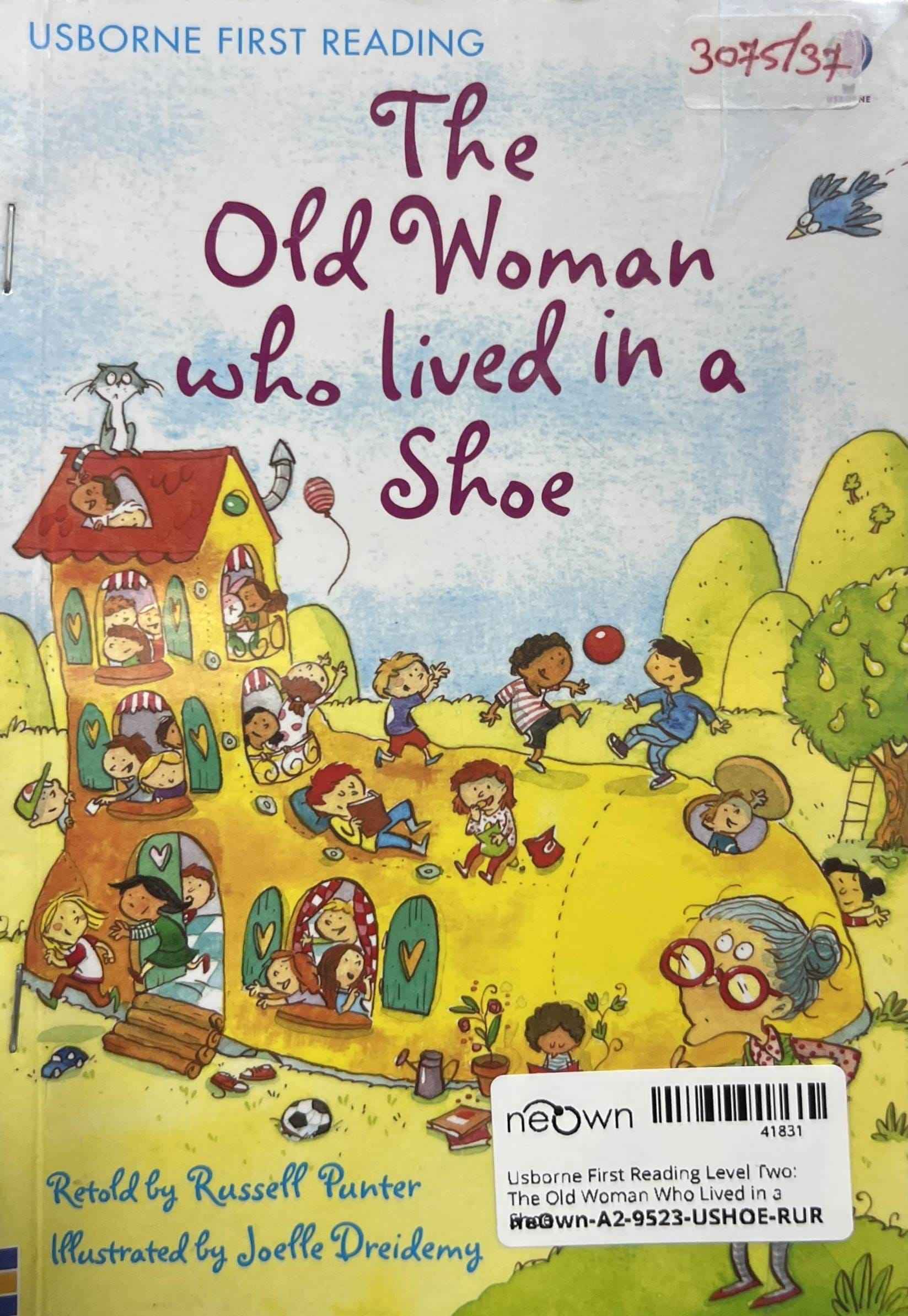 Usborne First Reading Level Two: The Old Woman Who Lived in a Shoe