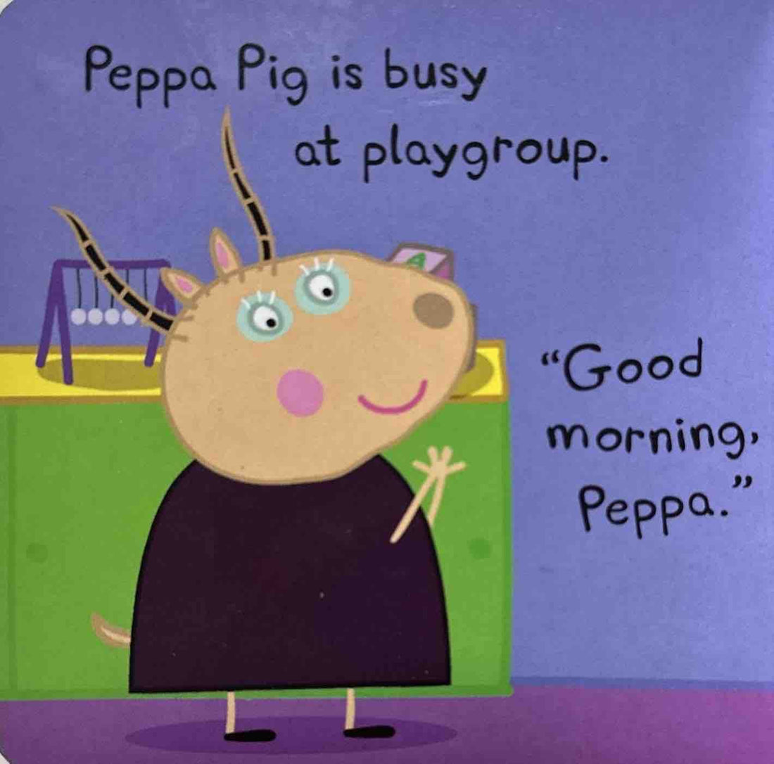 Peppa Pig: Peppa at Playgroup (Mini Board Book)