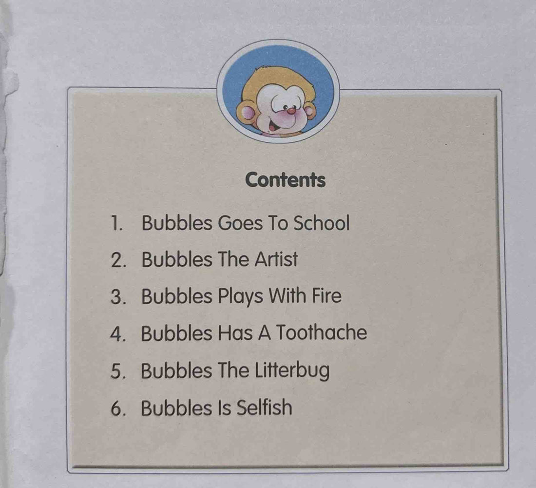 Read and Grow With Bubbles: Bubbles' Red Storybook (6 in 1)