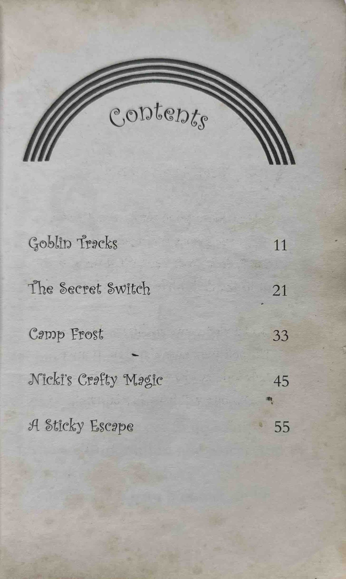 Rainbow Magic: Nicki the Holiday Camp Fairy