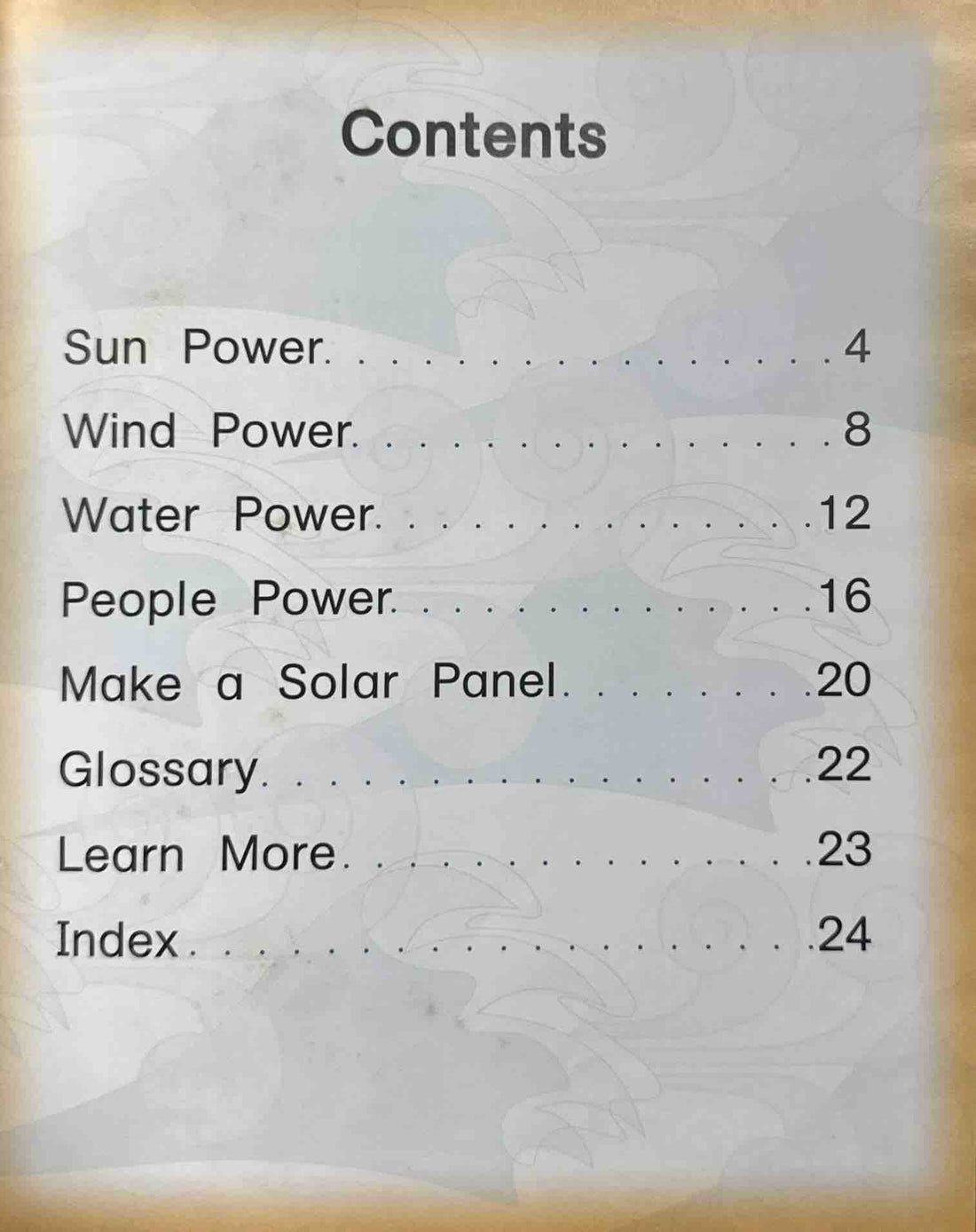 Spyglass Books: Feel the Power: Energy All Around