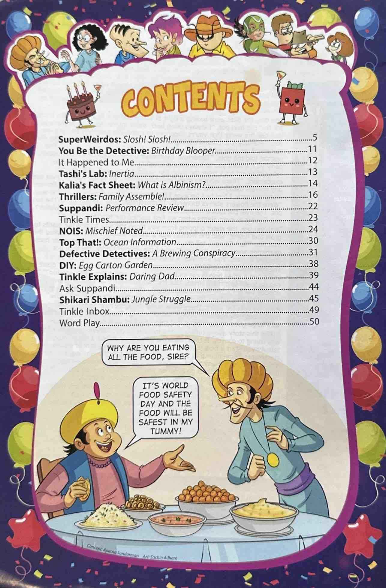 Amar Chitra Katha: Tinkle Vol. 43 No. 801