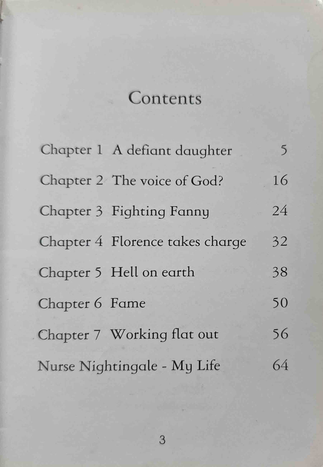 Usborne Famous Lives: Florence Nightingale