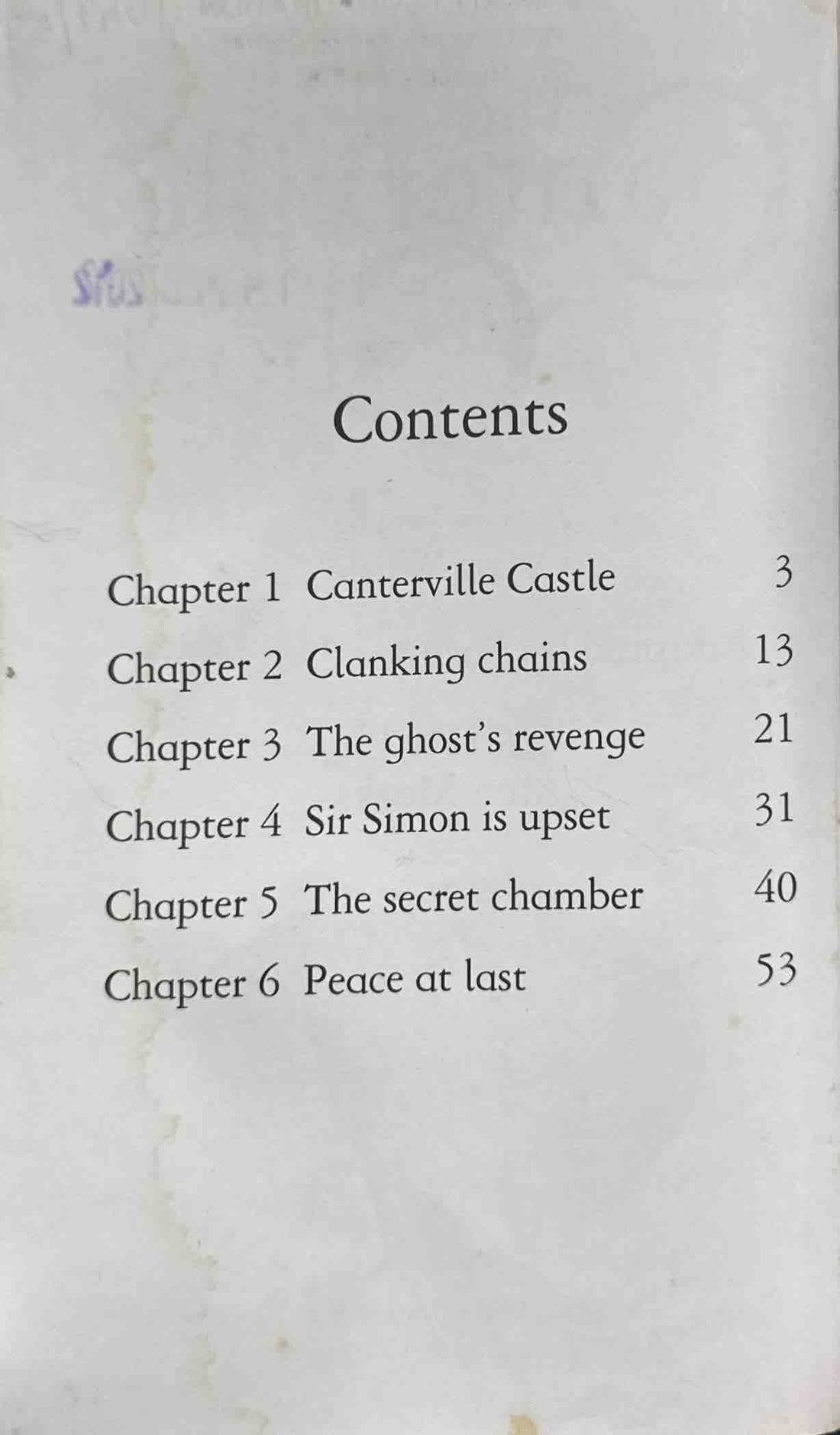 The Canterville Ghost (Usborne Young Reading Series Two)