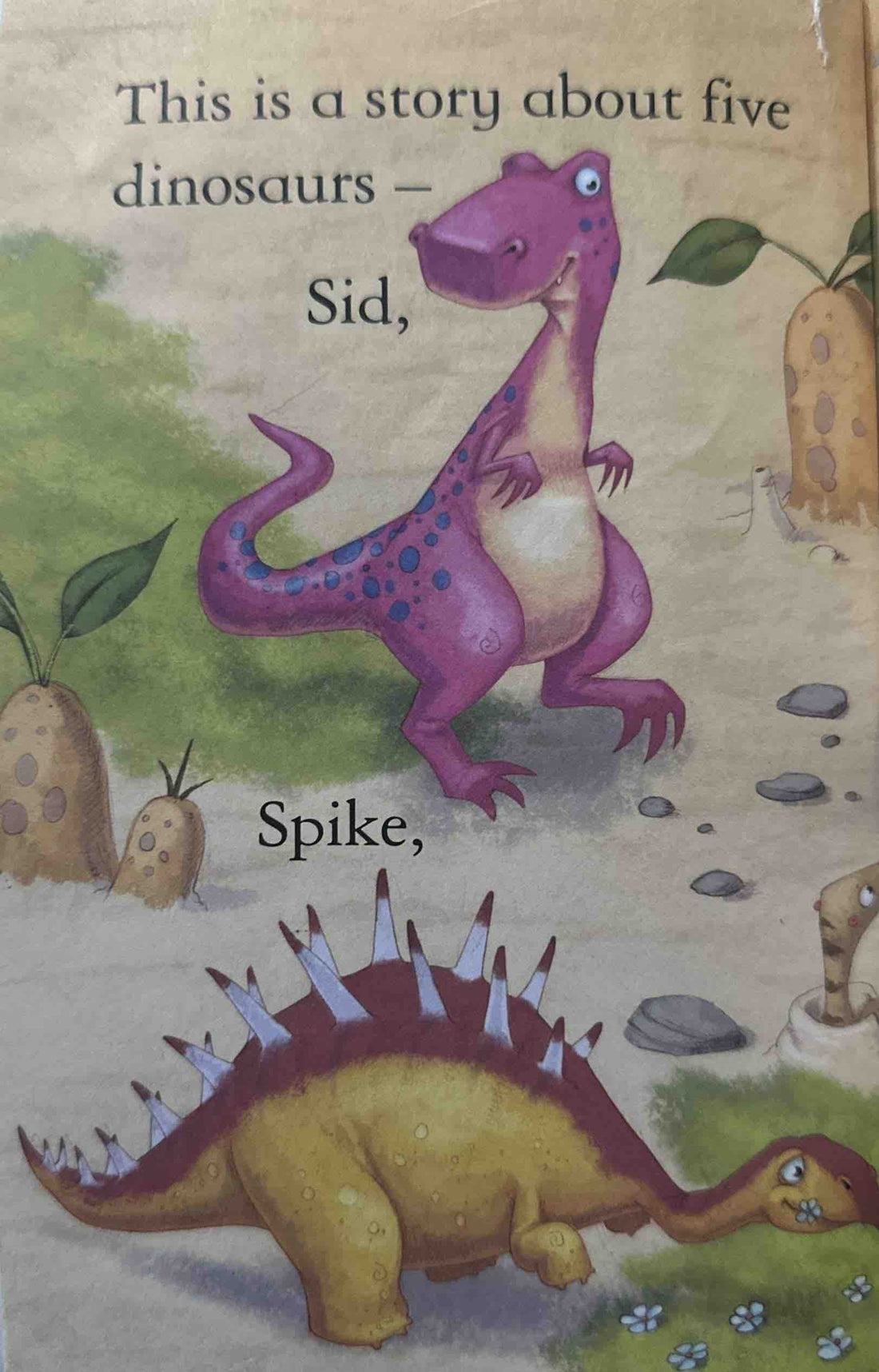 Usborne First Reading Level Three: The Dinosaur Who Lost his Roar