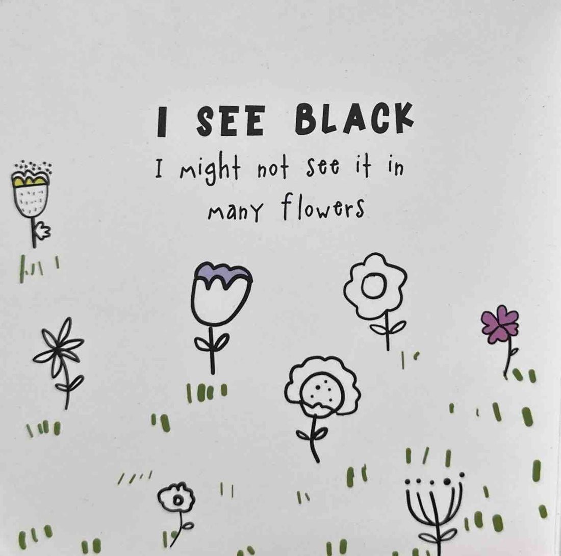 I See Black (Board Book)