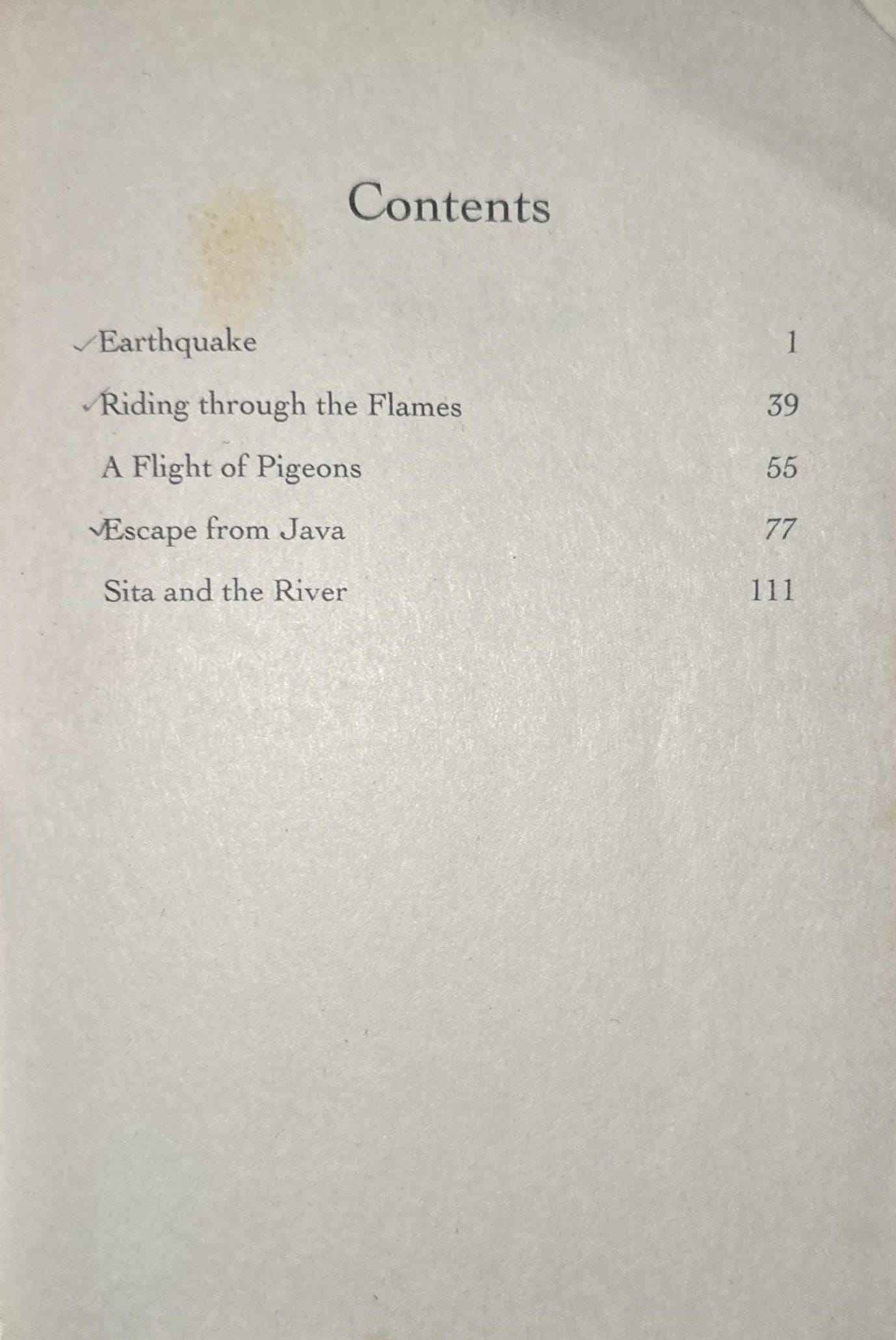 Escape From Java & Other Tales Of Danger