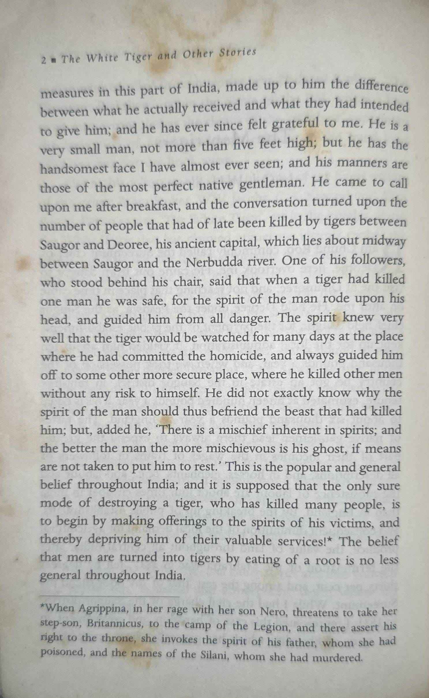 The White Tiger and Other Stories