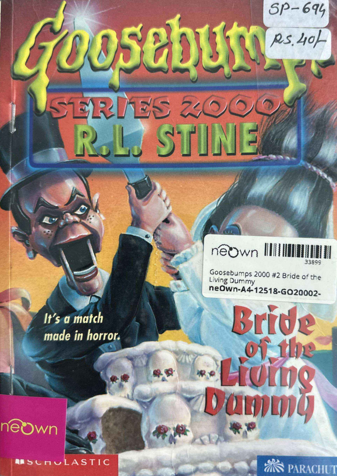 Goosebumps 2000 #2 Bride of the Living Dummy