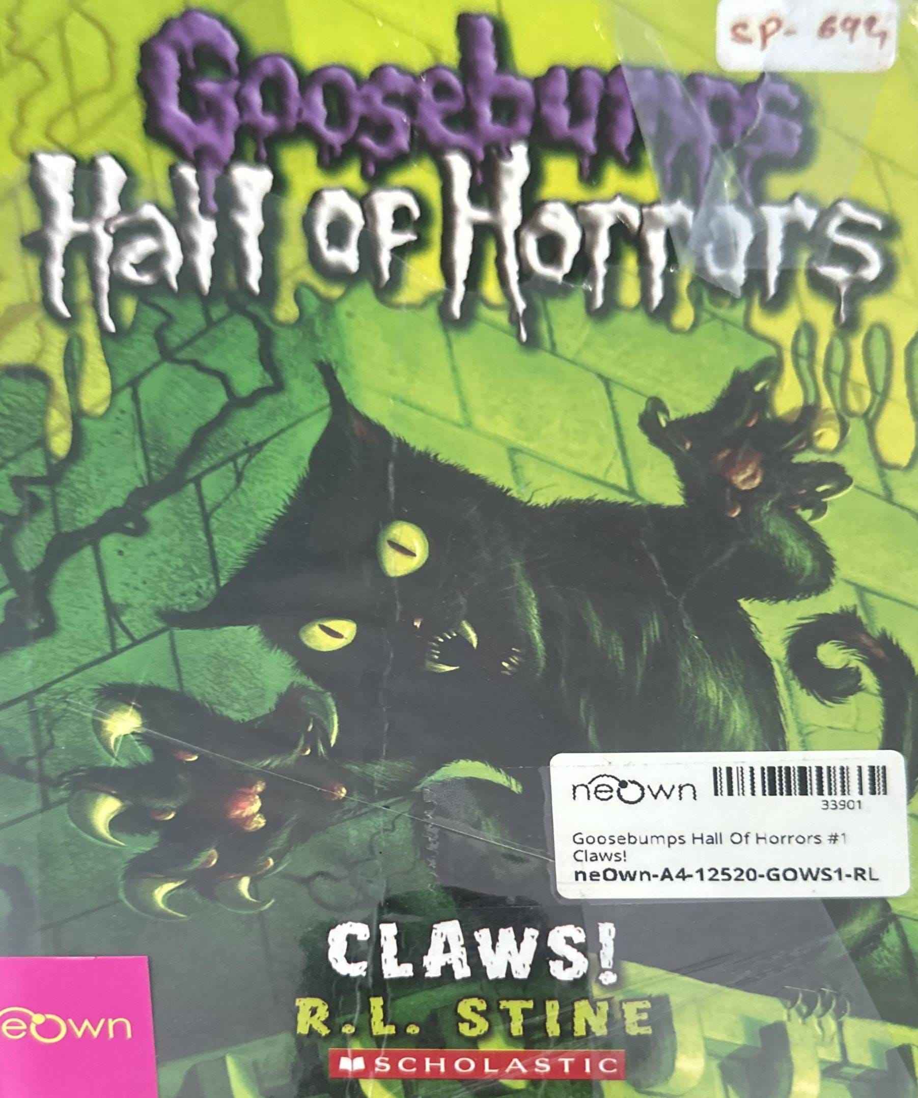 Goosebumps Hall Of Horrors #1 Claws!