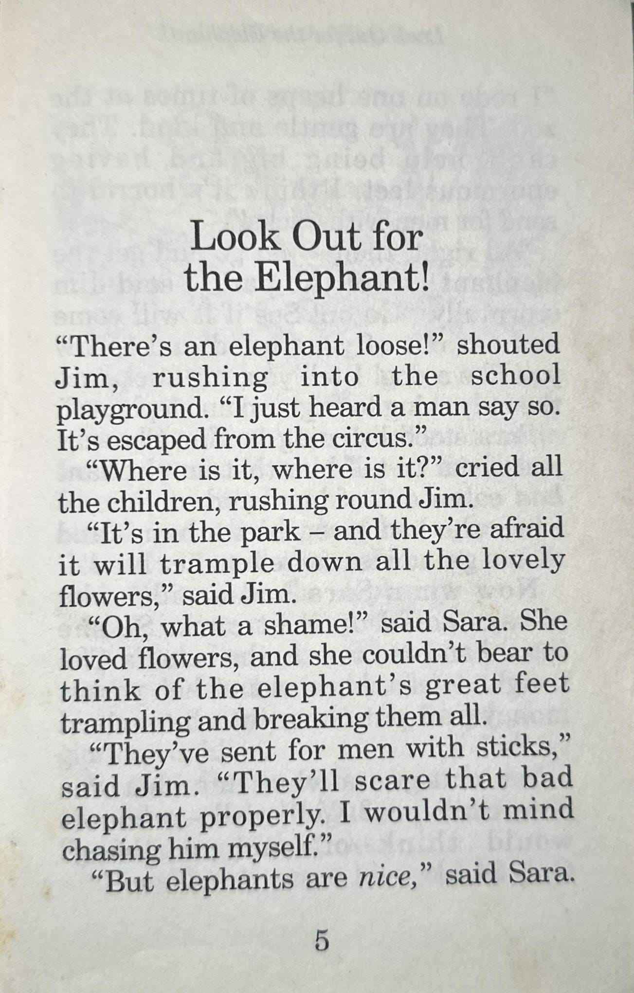 Popular Rewards: Look Out for the Elephant and Other Stories