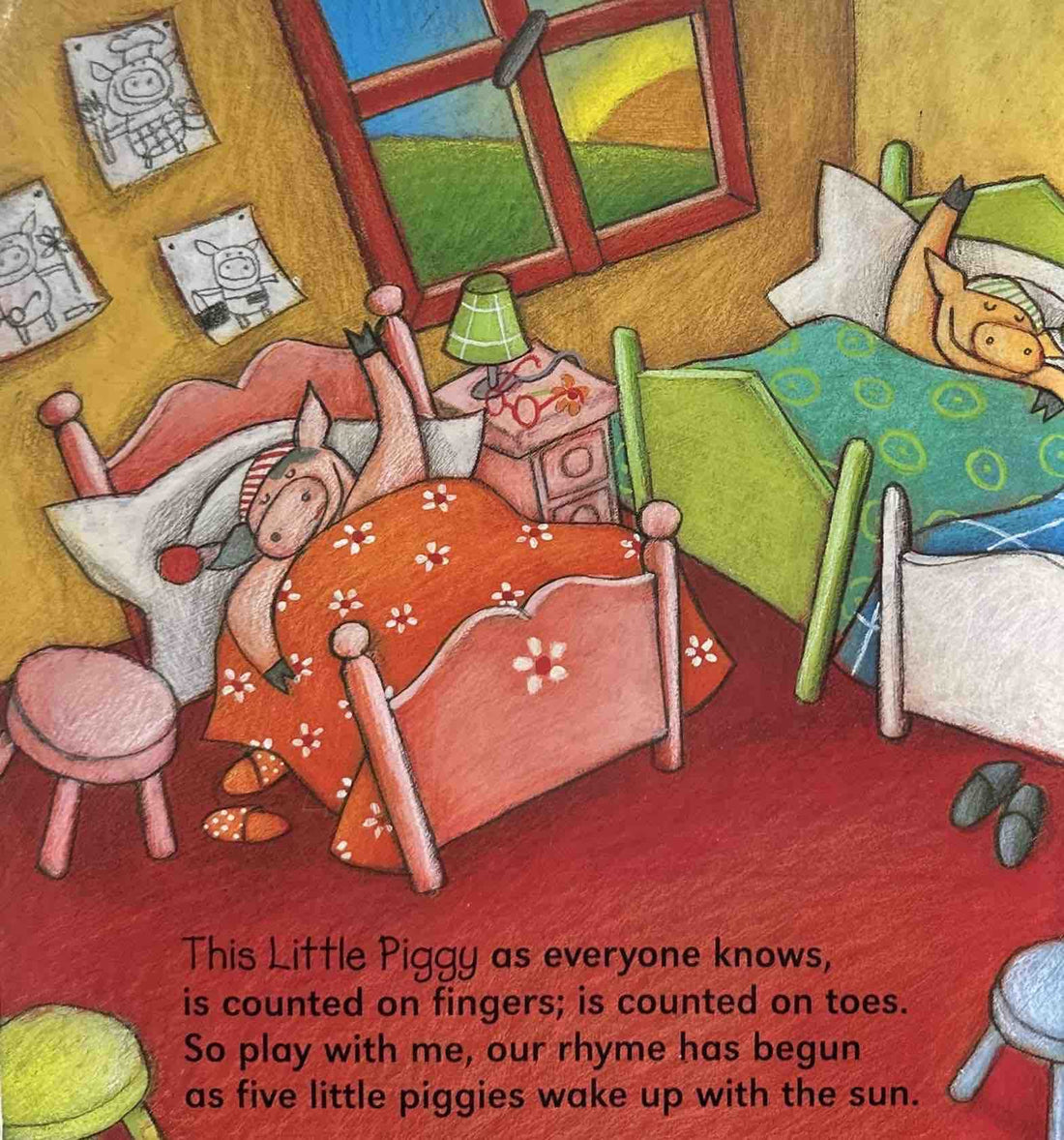 This Little Piggy Went to Market . . . (A Lift-the-Flap Book)