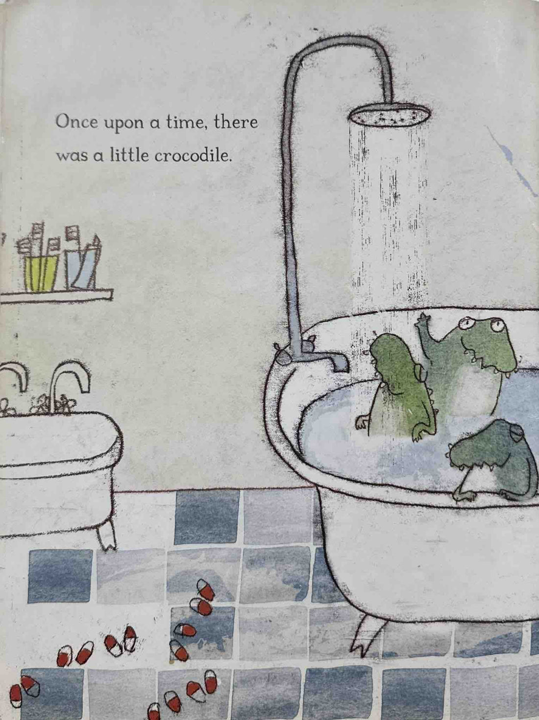 The Crocodile Who Didn't Like Water (Paperback)