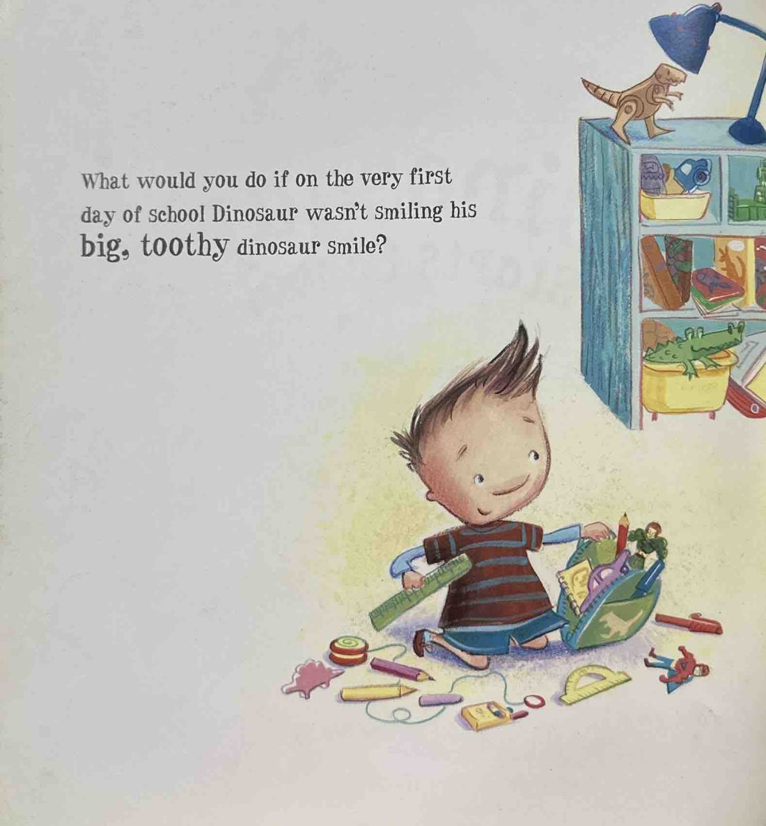 Dinosaur Starts School