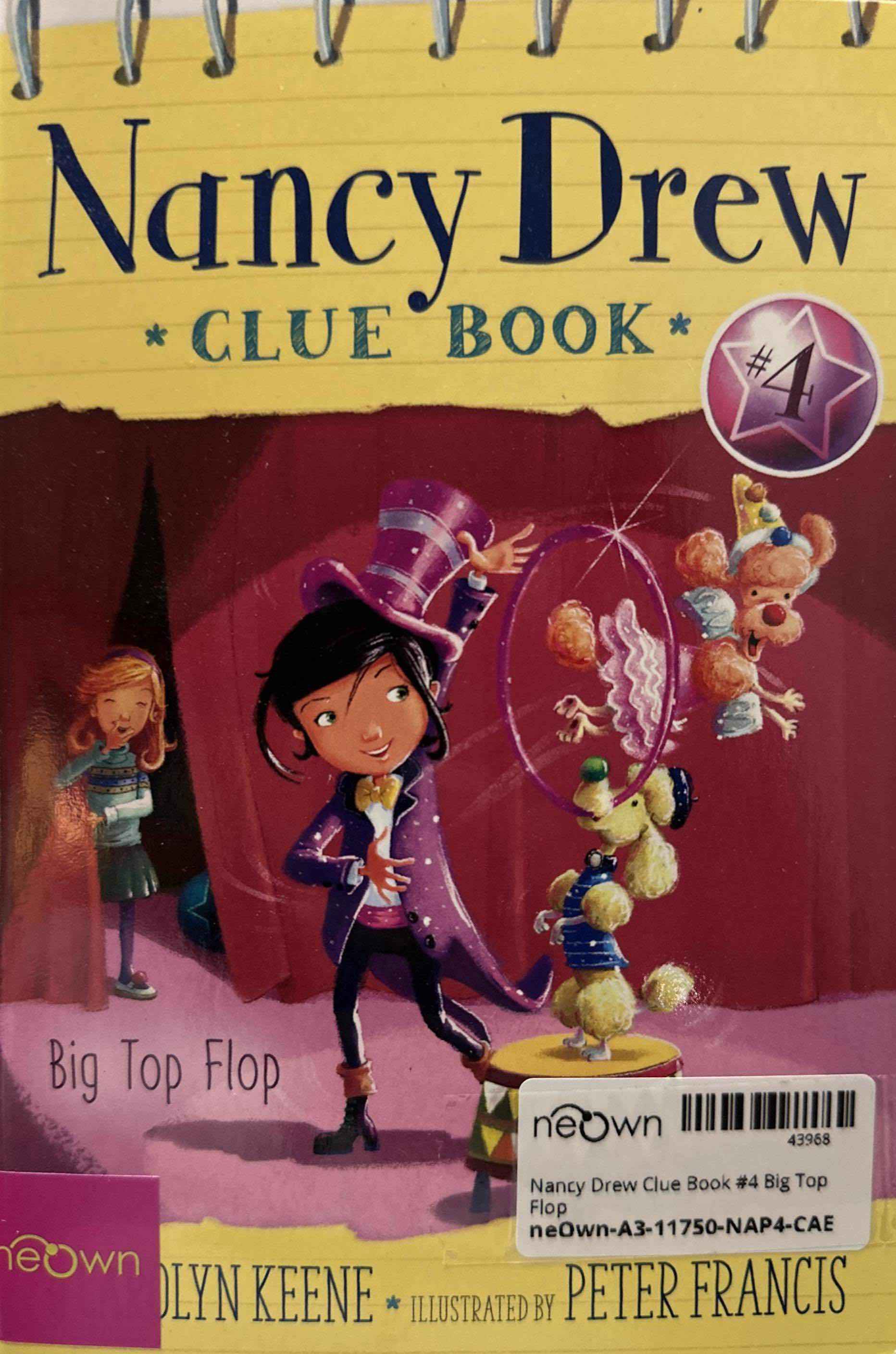 Nancy Drew Clue Book #4 Big Top Flop