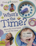 First Steps What's the Time? (Board Book)