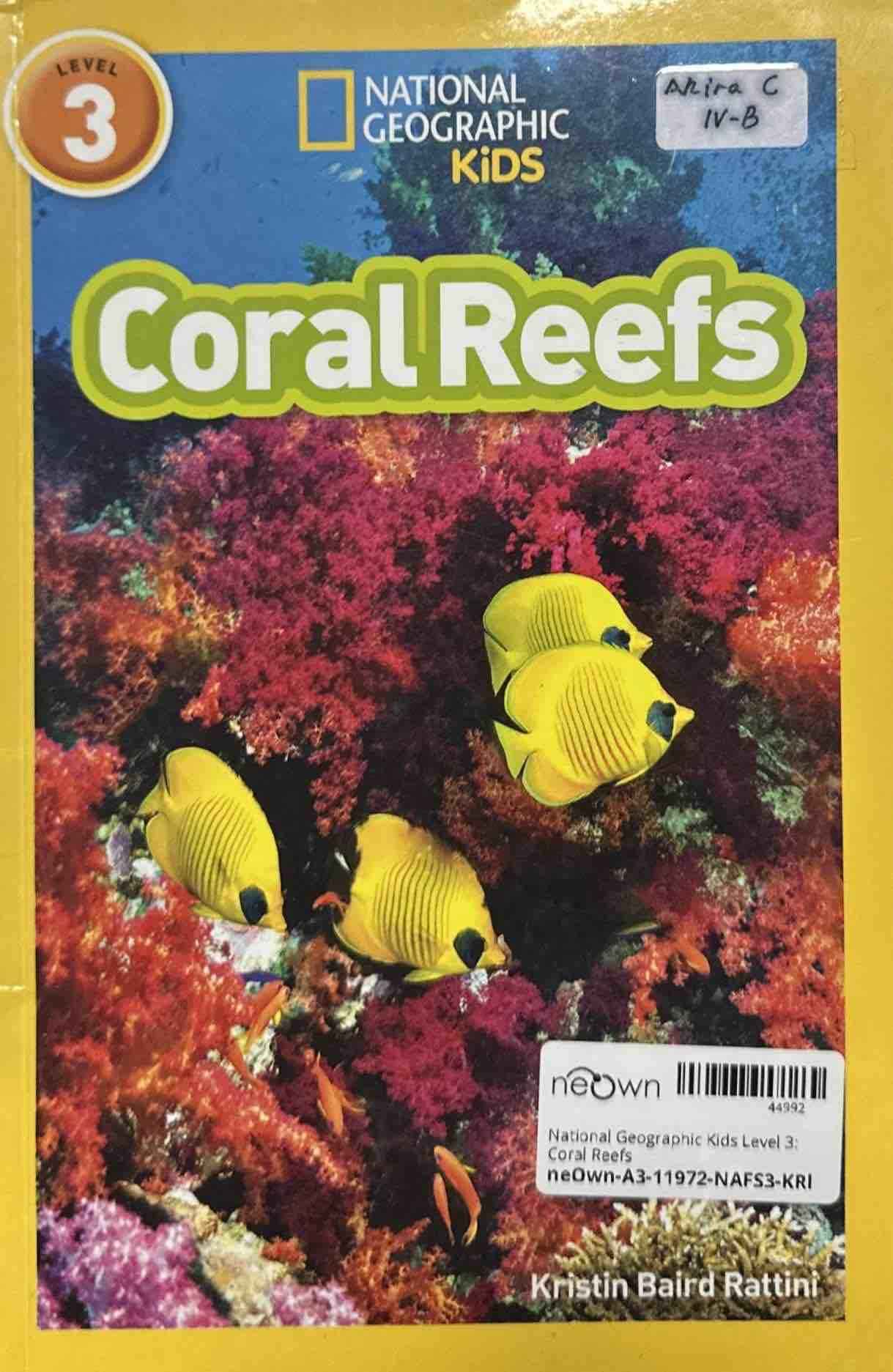 National Geographic Kids Level 3: Coral Reefs