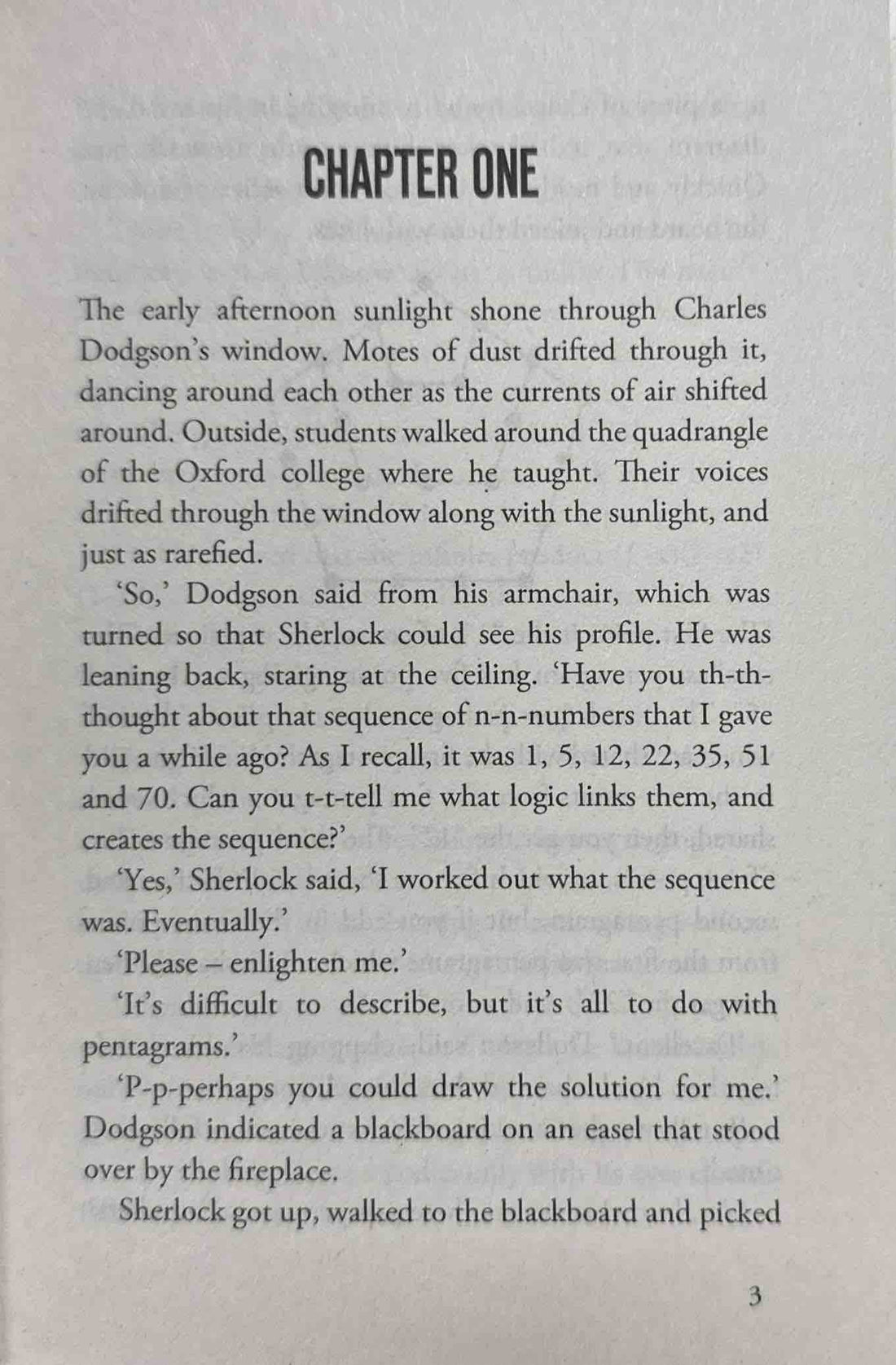 Young Sherlock Holmes #8 Night Break