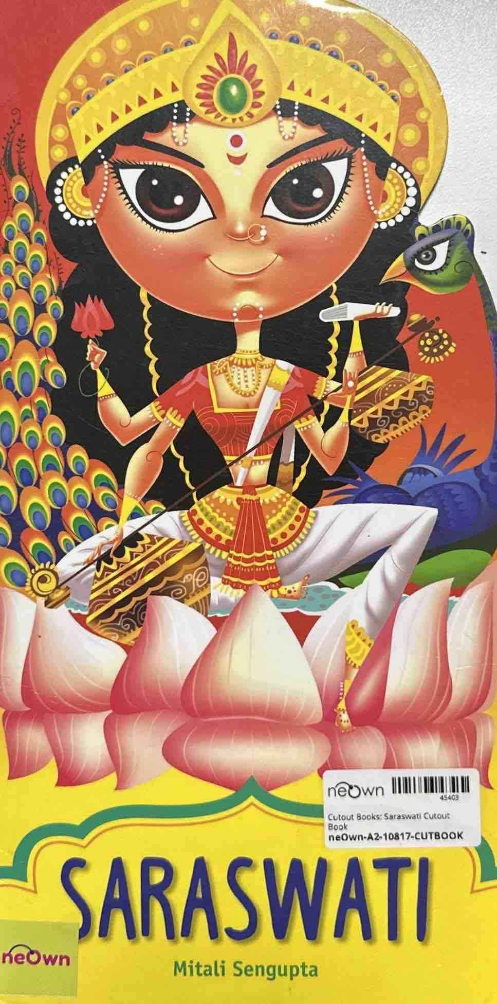 Cutout Books: Saraswati Cutout Book