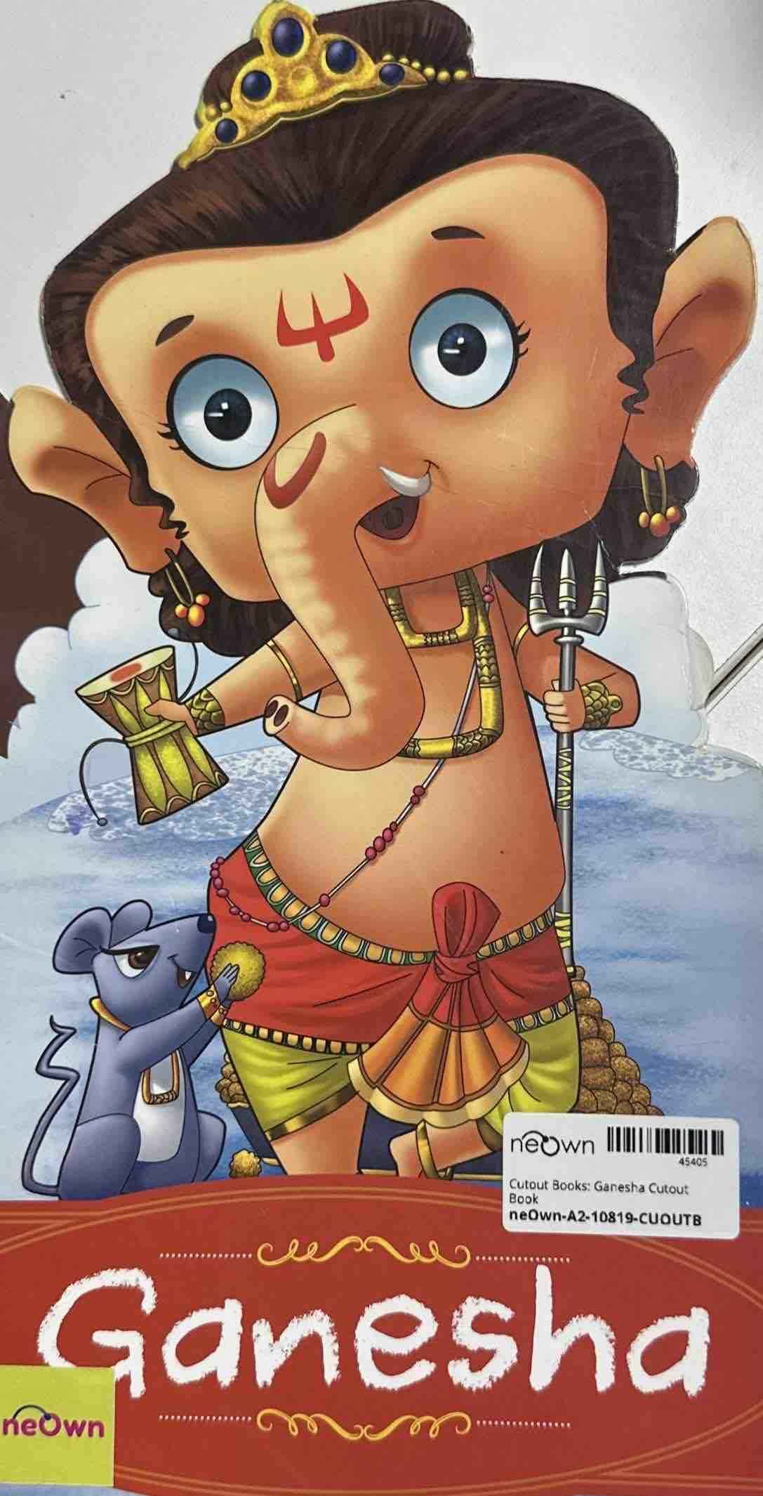 Cutout Books: Ganesha Cutout Book