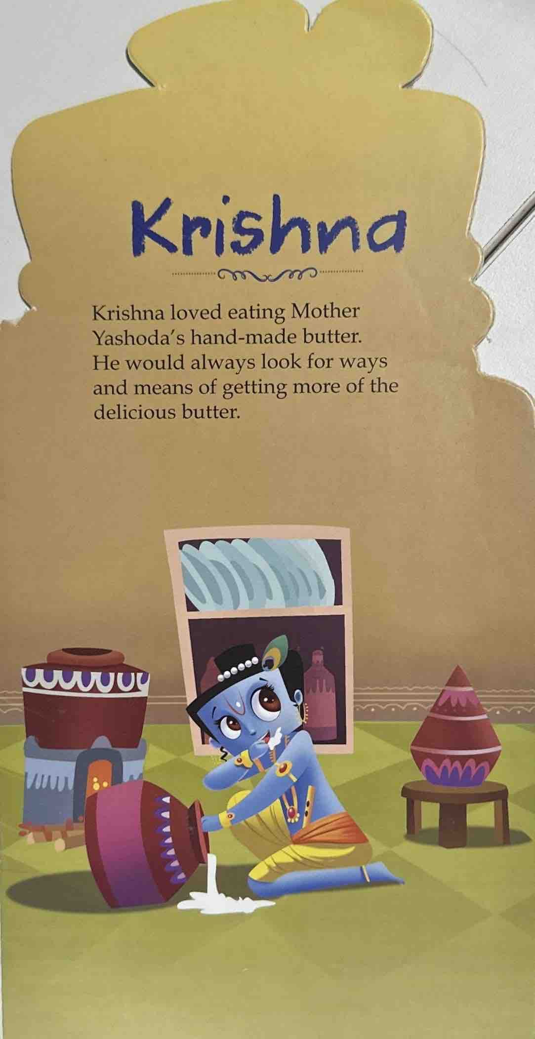Cutout Books: Krishna Cutout Book
