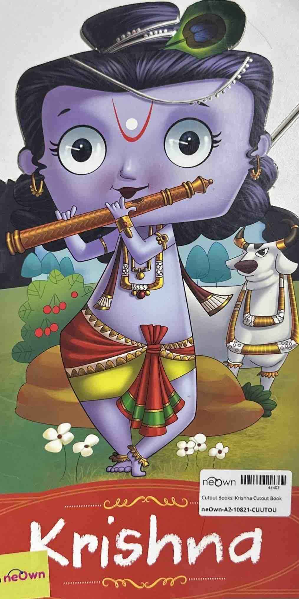 Cutout Books: Krishna Cutout Book