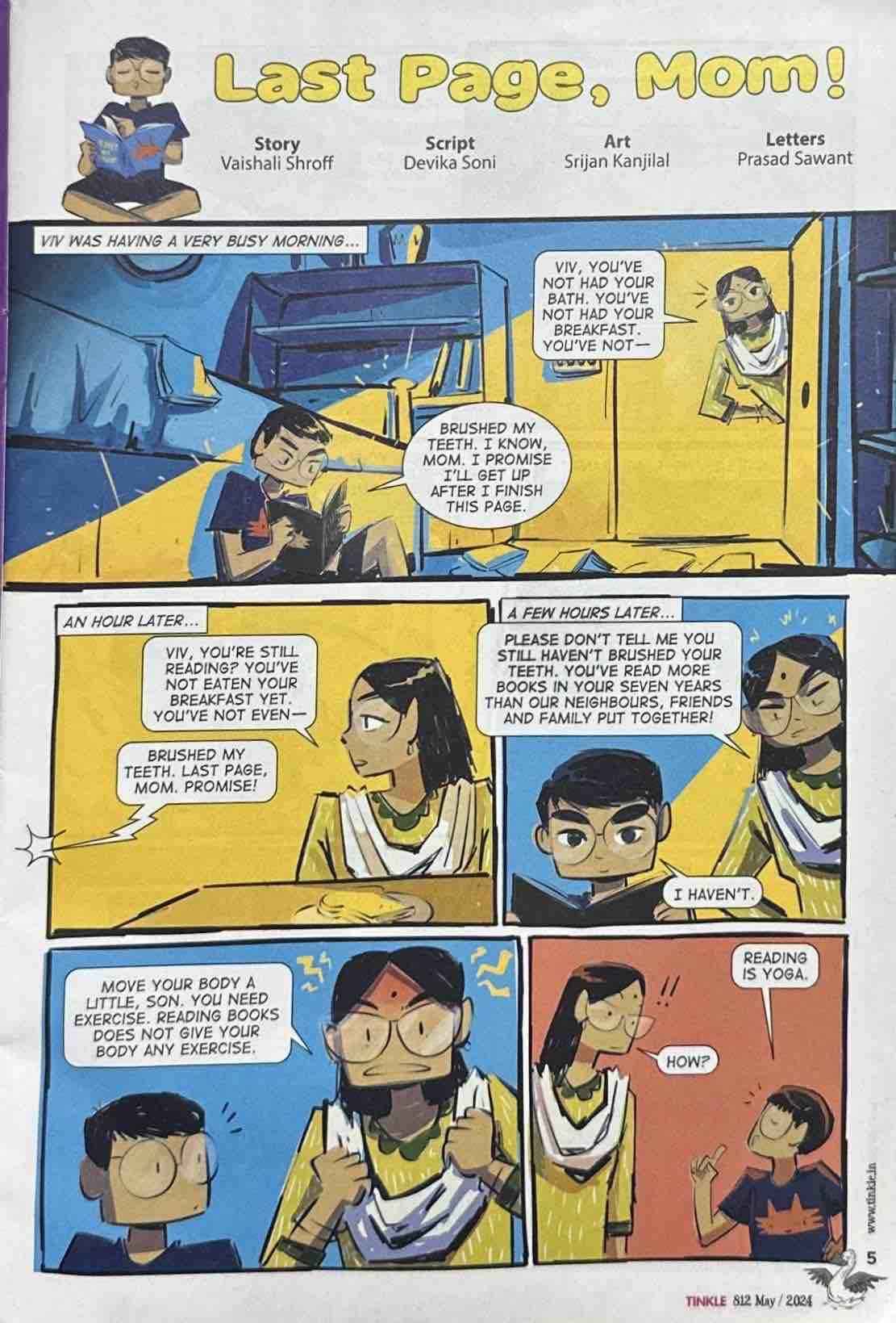 Amar Chitra Katha: Tinkle Vol. 44 No. 812