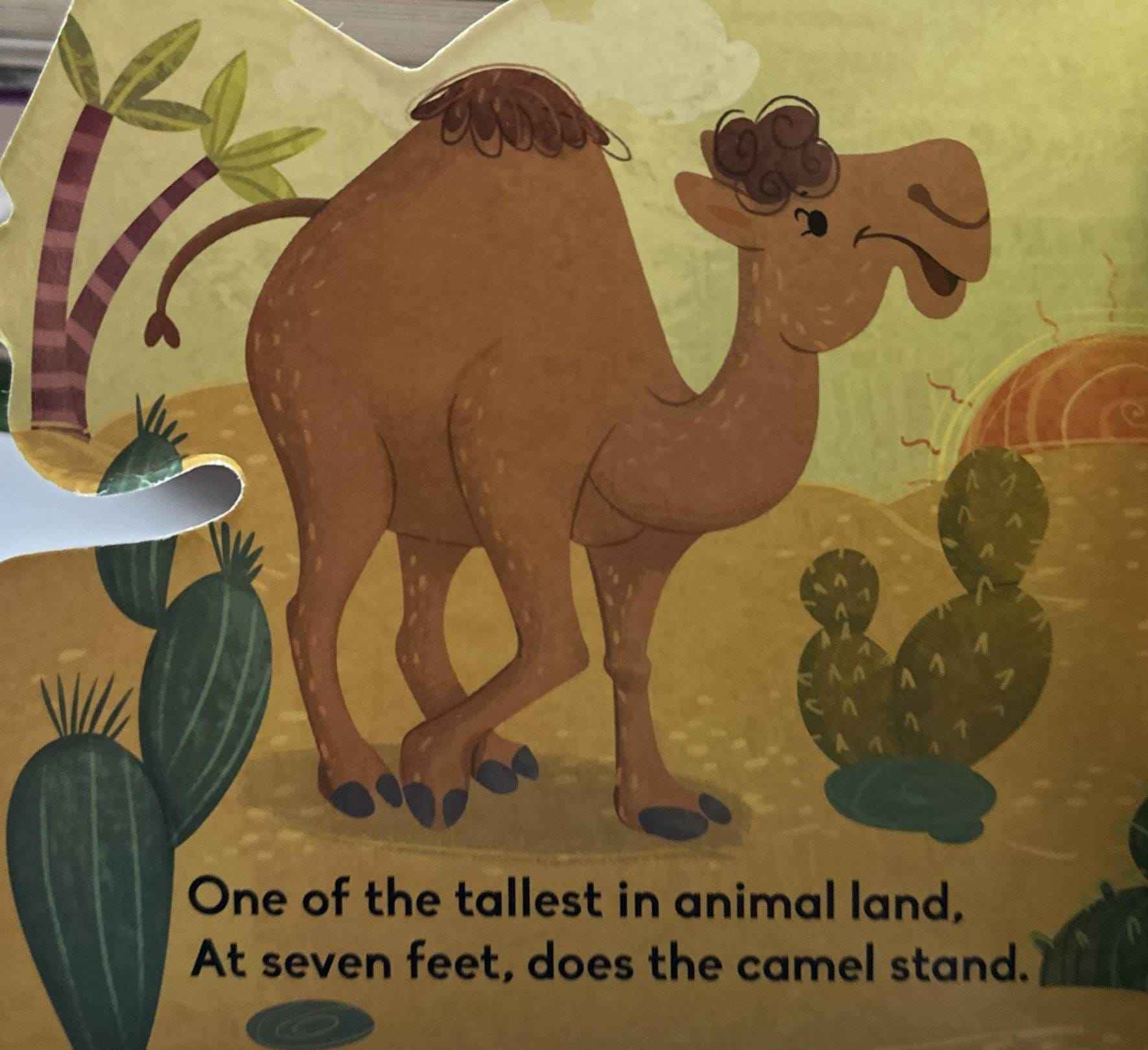 Cutout Board Books: Camel Cutout Board Book