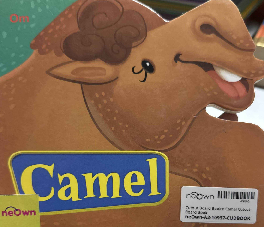 Cutout Board Books: Camel Cutout Board Book