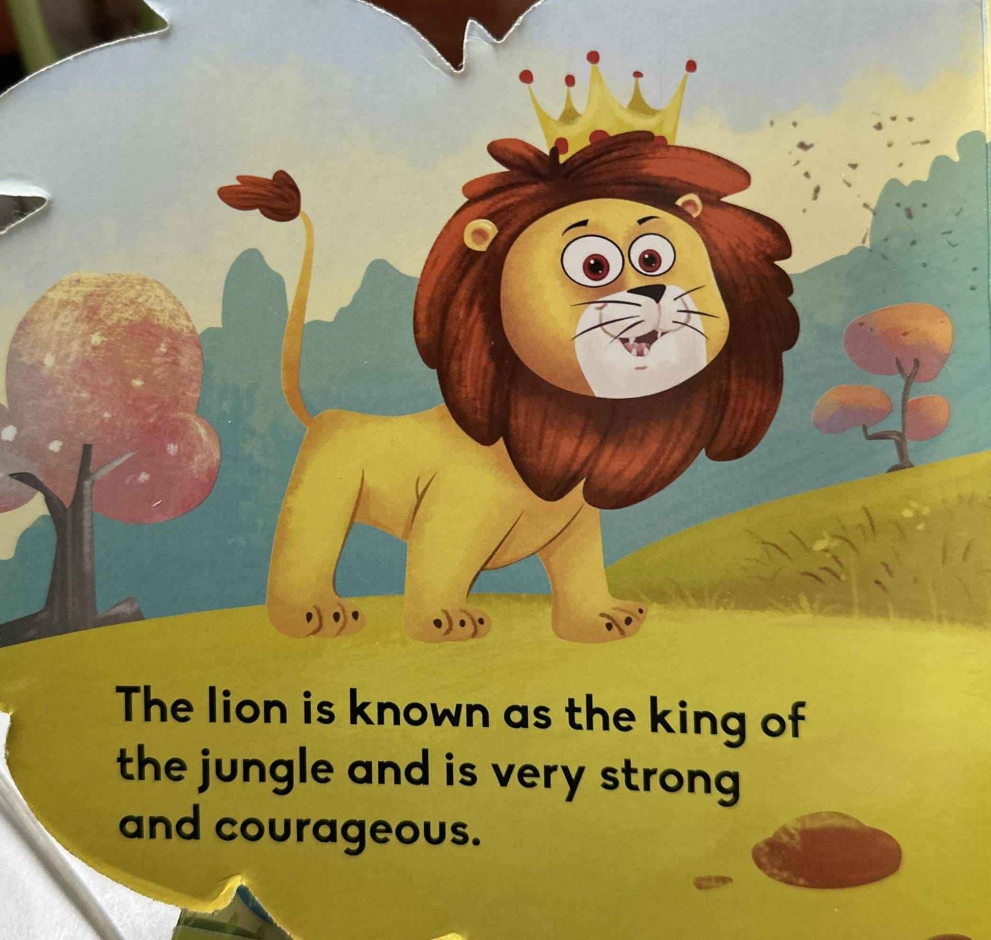 Cutout Board Books: Lion Cutout Board Book