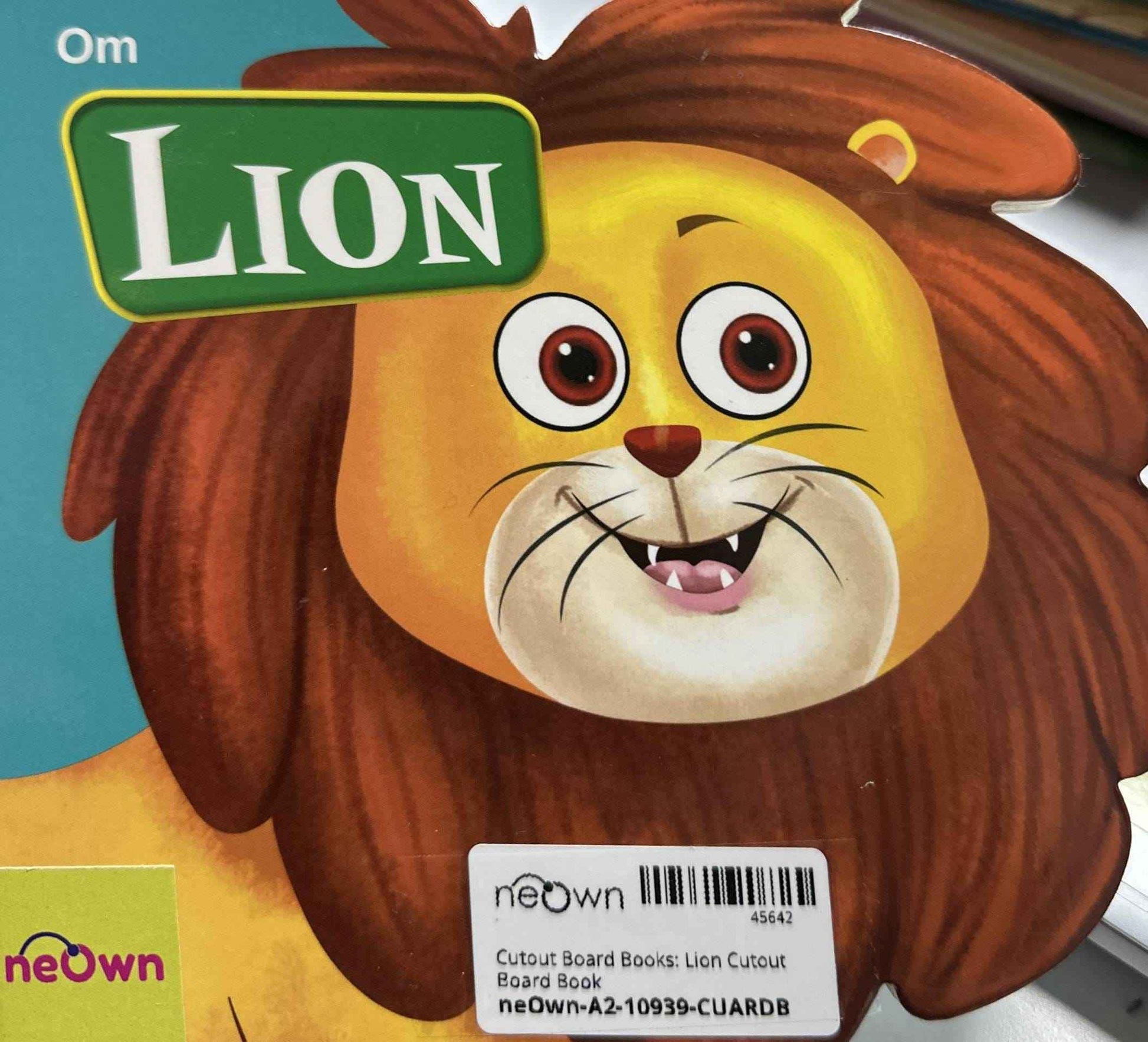 Cutout Board Books: Lion Cutout Board Book