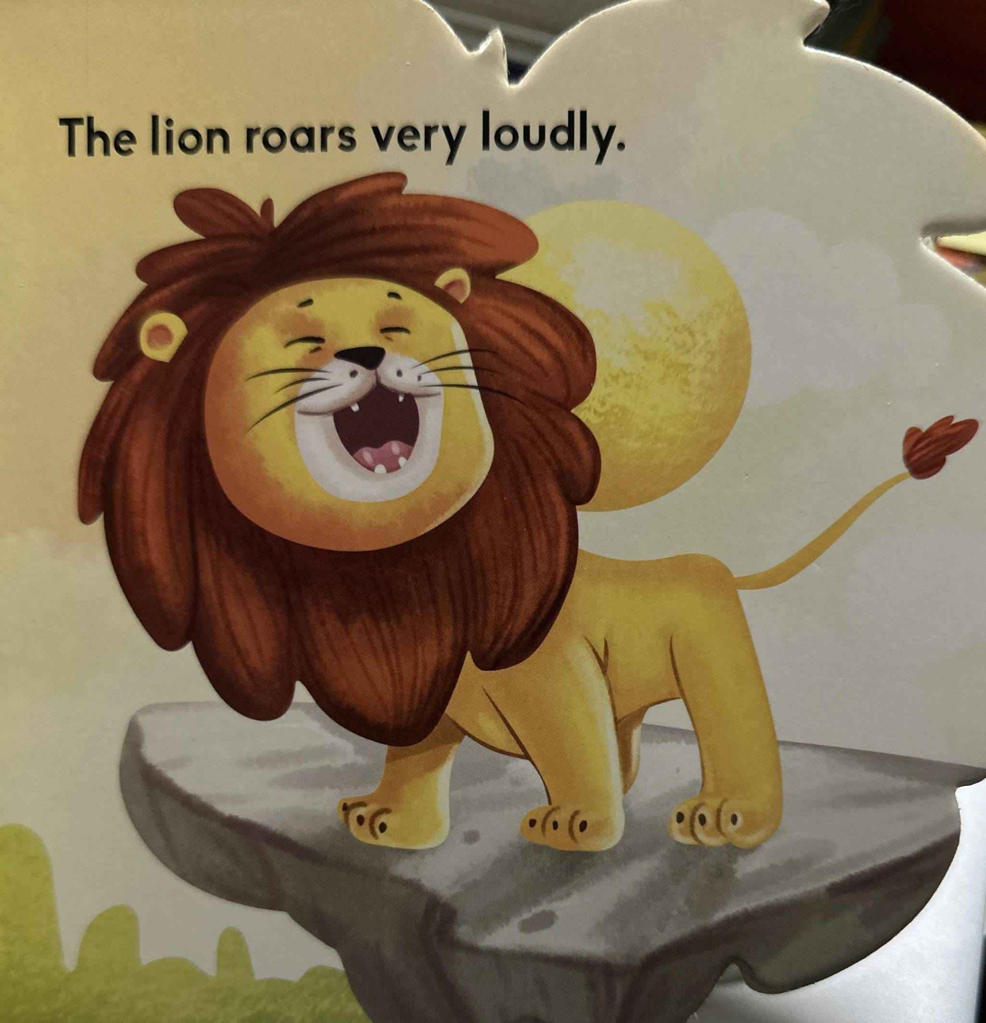 Cutout Board Books: Lion Cutout Board Book
