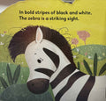 Cutout Board Books: Zebra Cutout Board Book