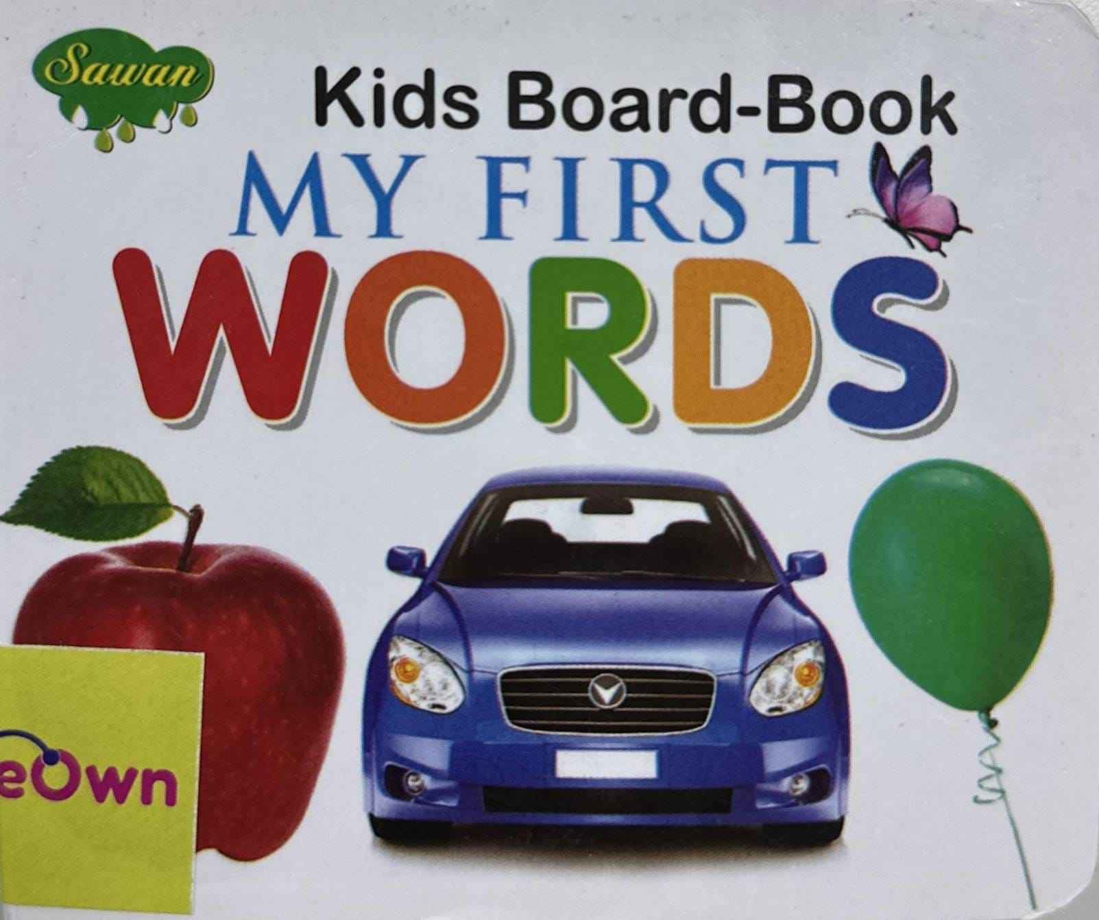 Kids Board-Book: Kids Board-Book My First Words