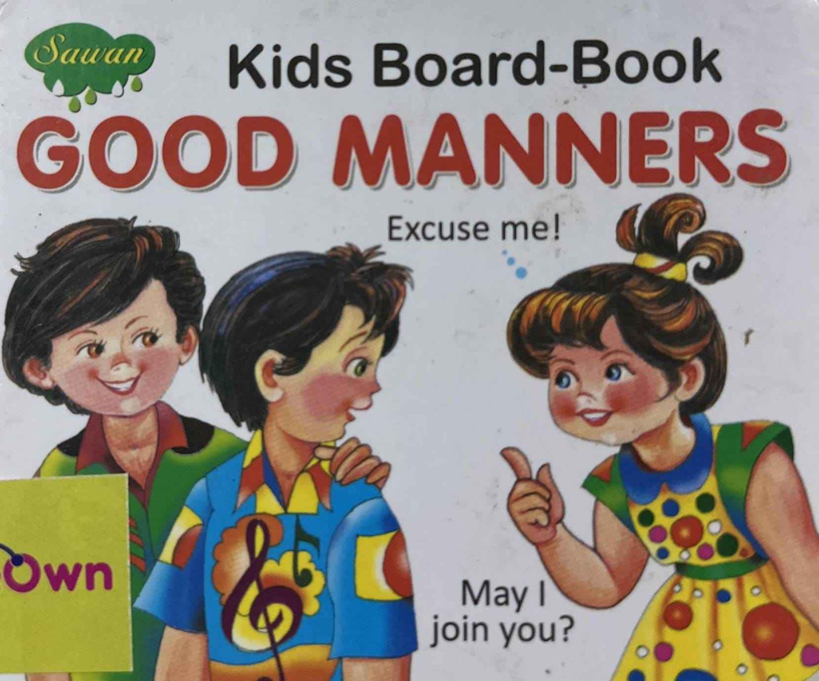 Kids Board-Book: Kids Board-Book Good Manners