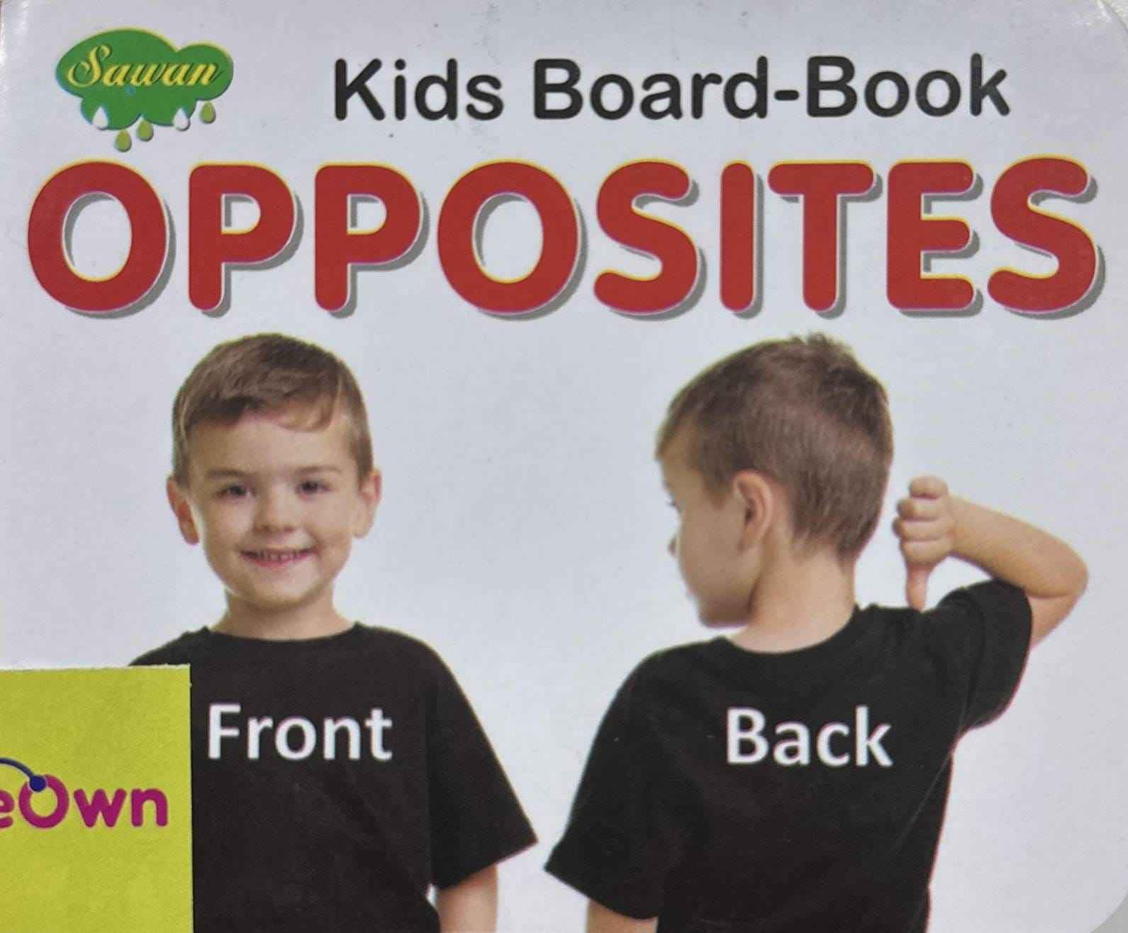 Kids Board-Book: Kids Board-Book Opposites