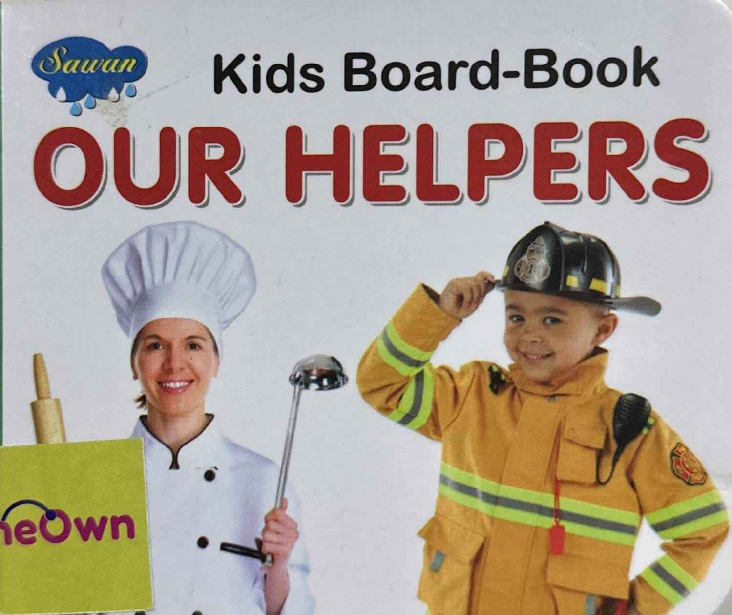 Kids Board-Book: Kids Board-Book Our Helpers