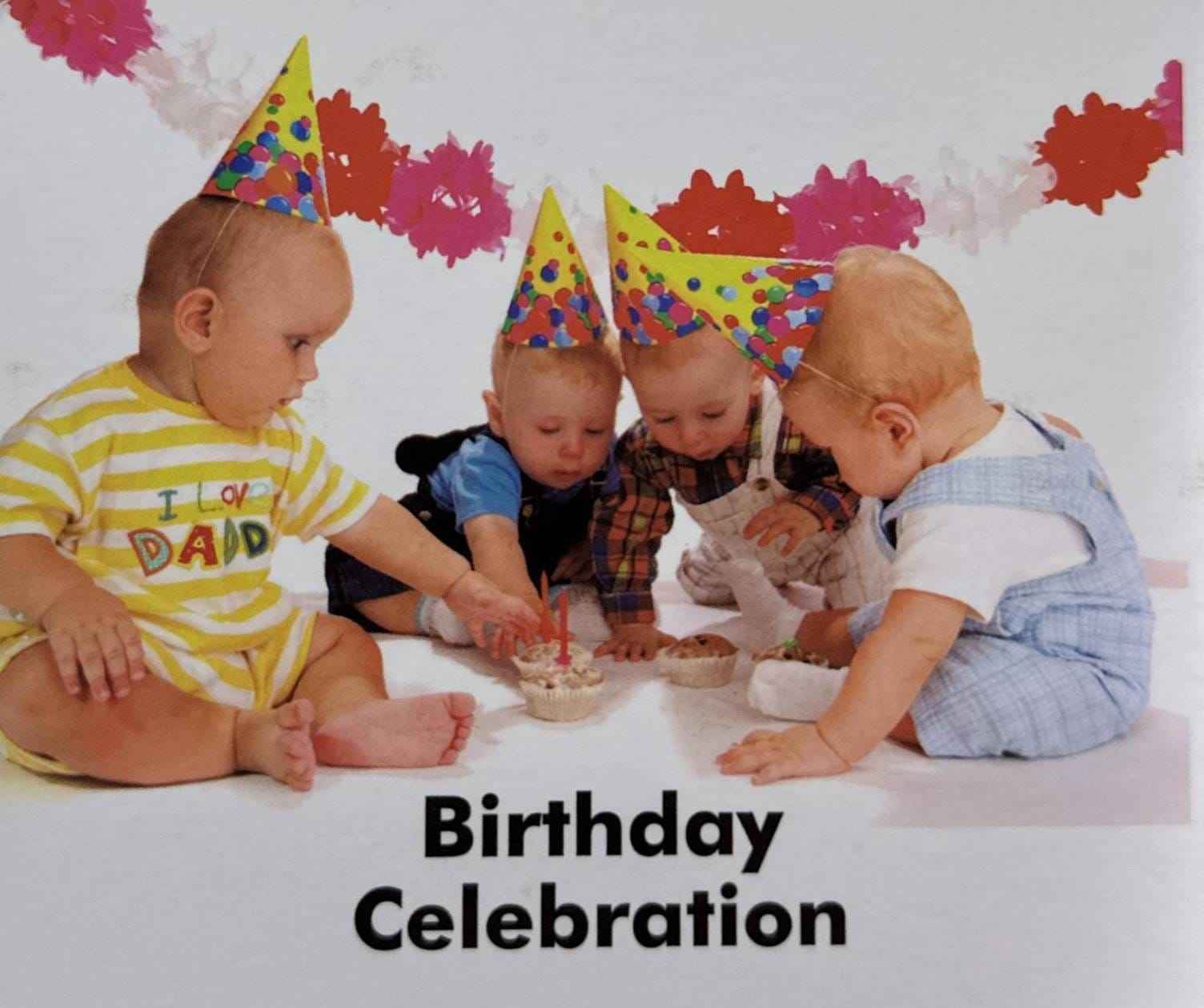 Kids Board-Book: Kids Board-Book Birthday Party