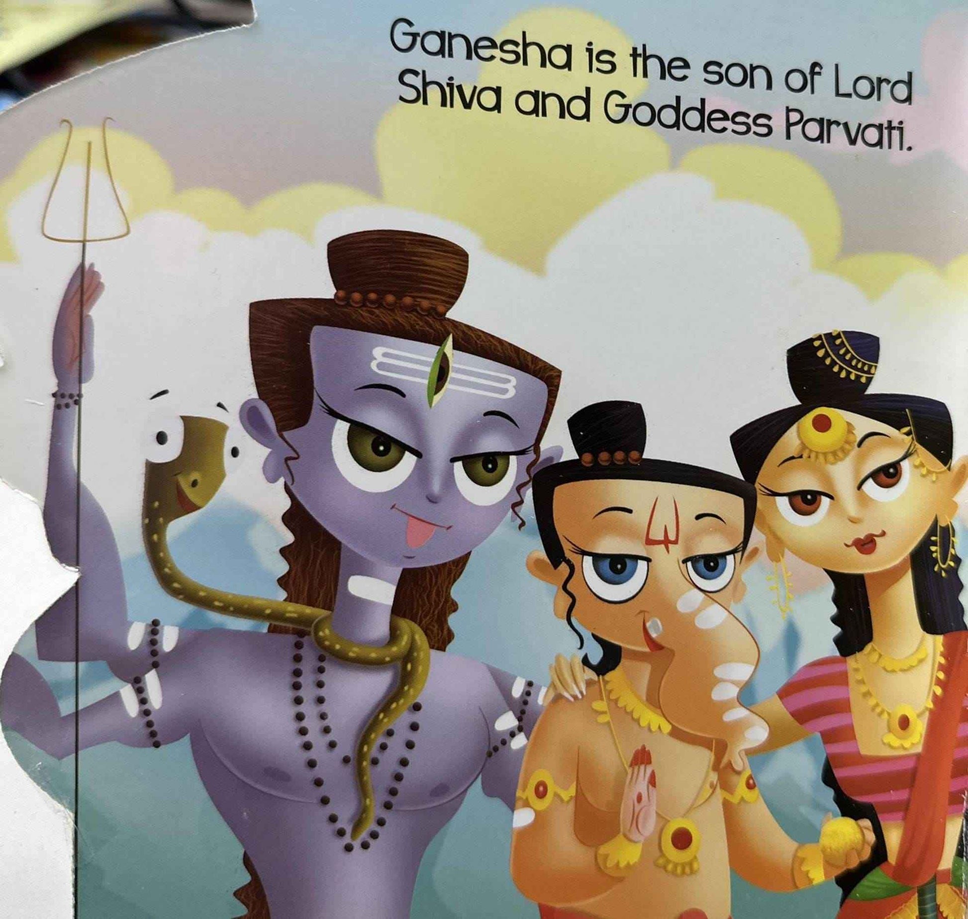 Cutout Board Books: Ganesha Cutout Board Book