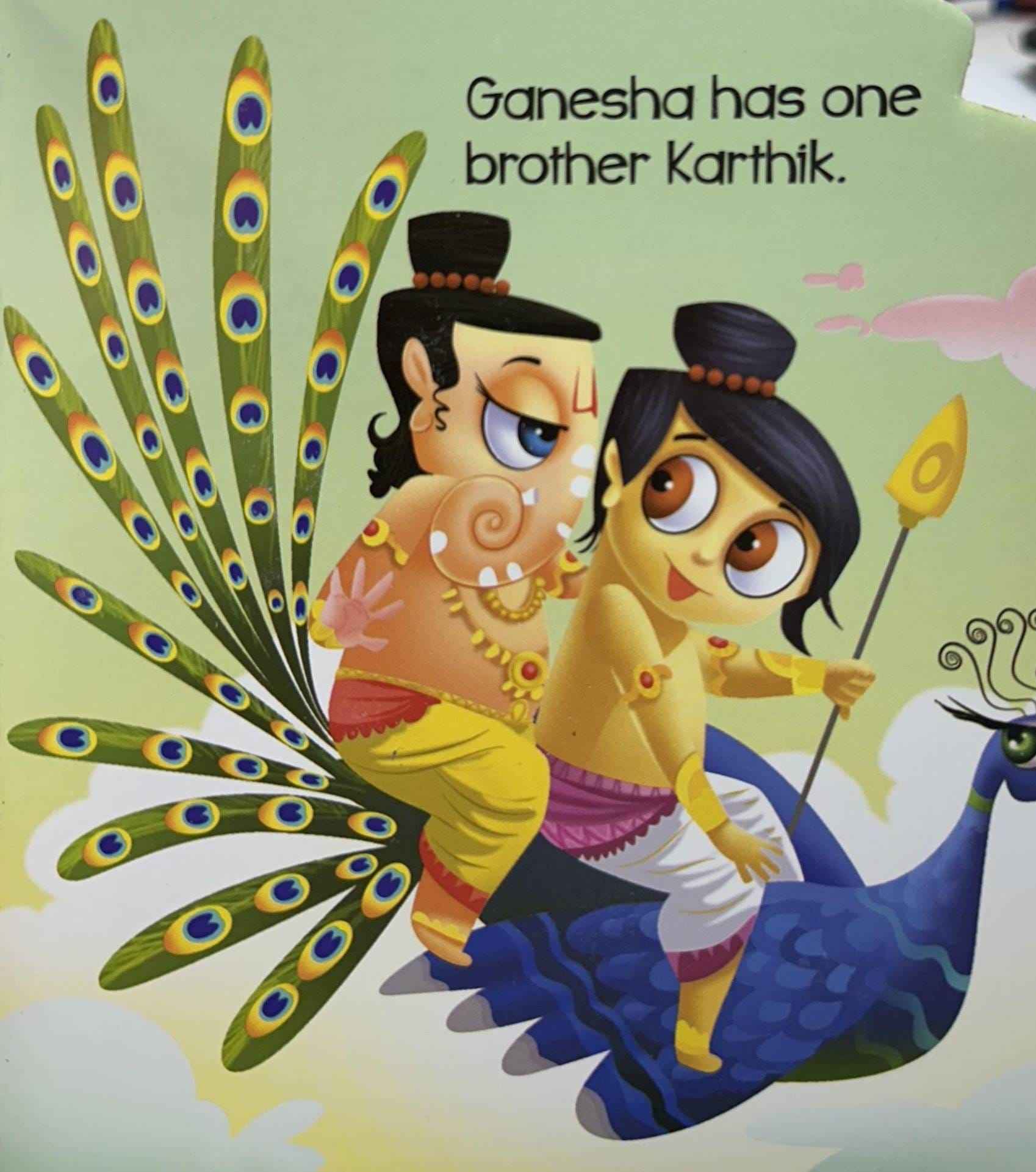 Cutout Board Books: Ganesha Cutout Board Book