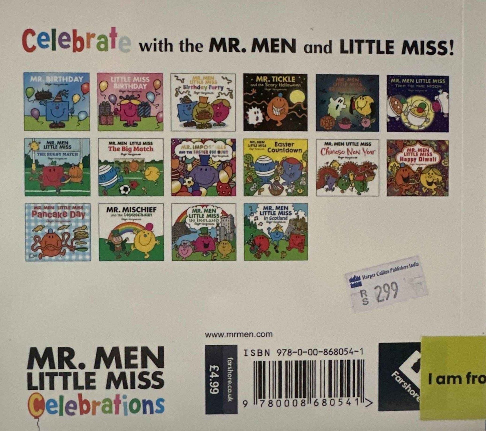 Mr. Men And Little Miss Celebarations: Pancake Day