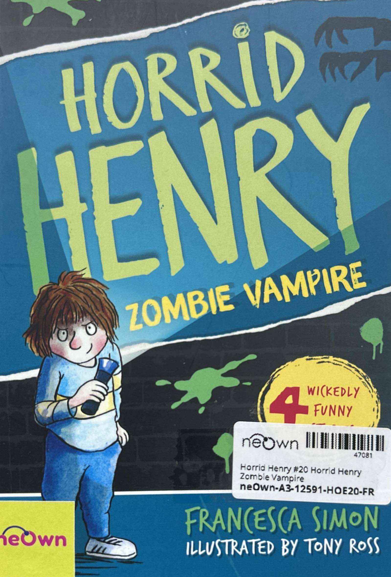Horrid Henry #20 Horrid Henry Zombie Vampire