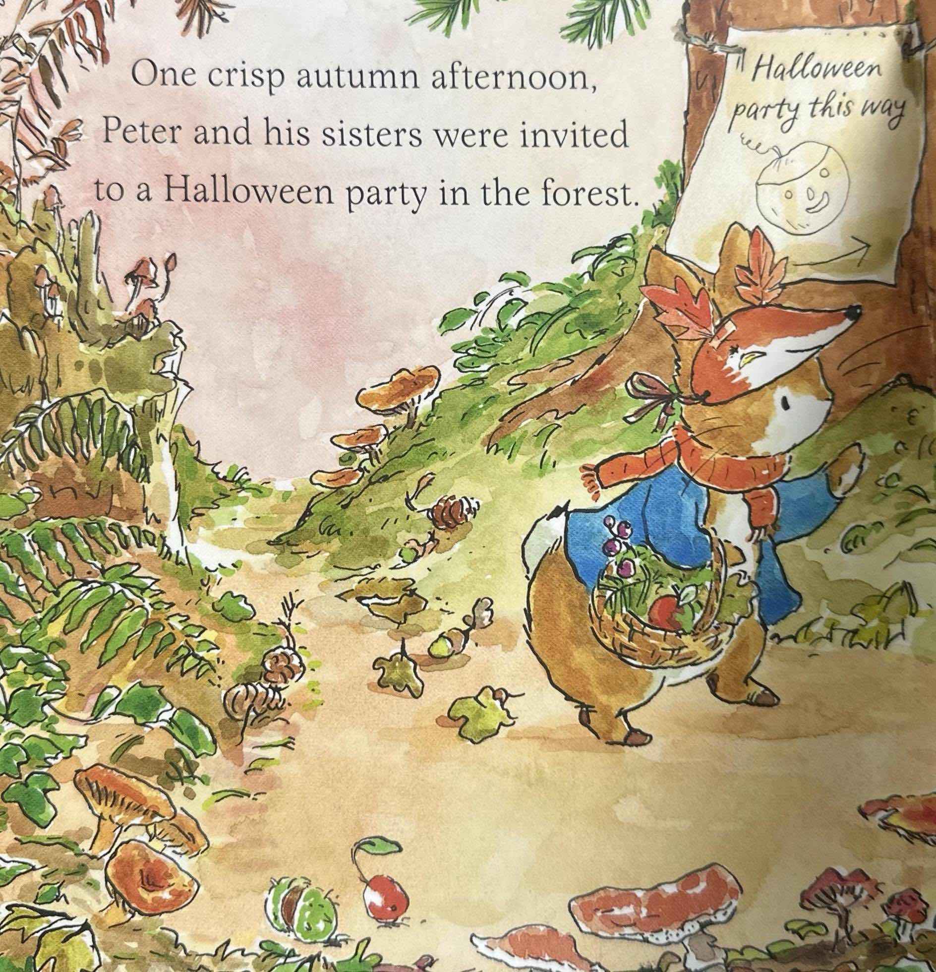 Peter Rabbit: Peter's Halloween Peek-a-BOO! (A Lift-and-Find Book)