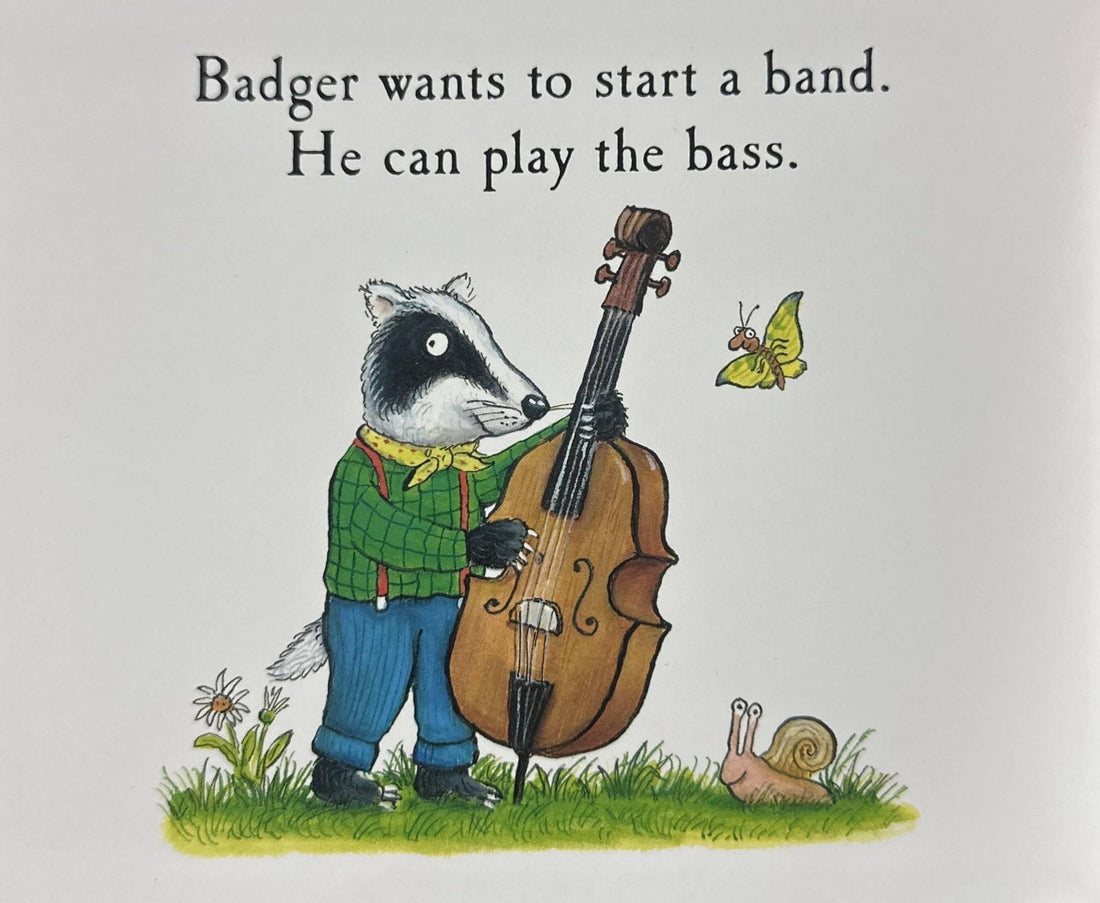 Tales from Acorn Wood (A Lift-the-Flap Book): Badger's Band