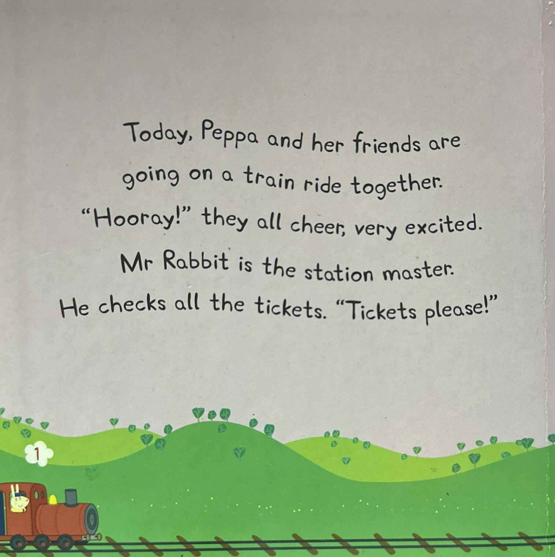 Peppa Pig: Peppa and the Big Train