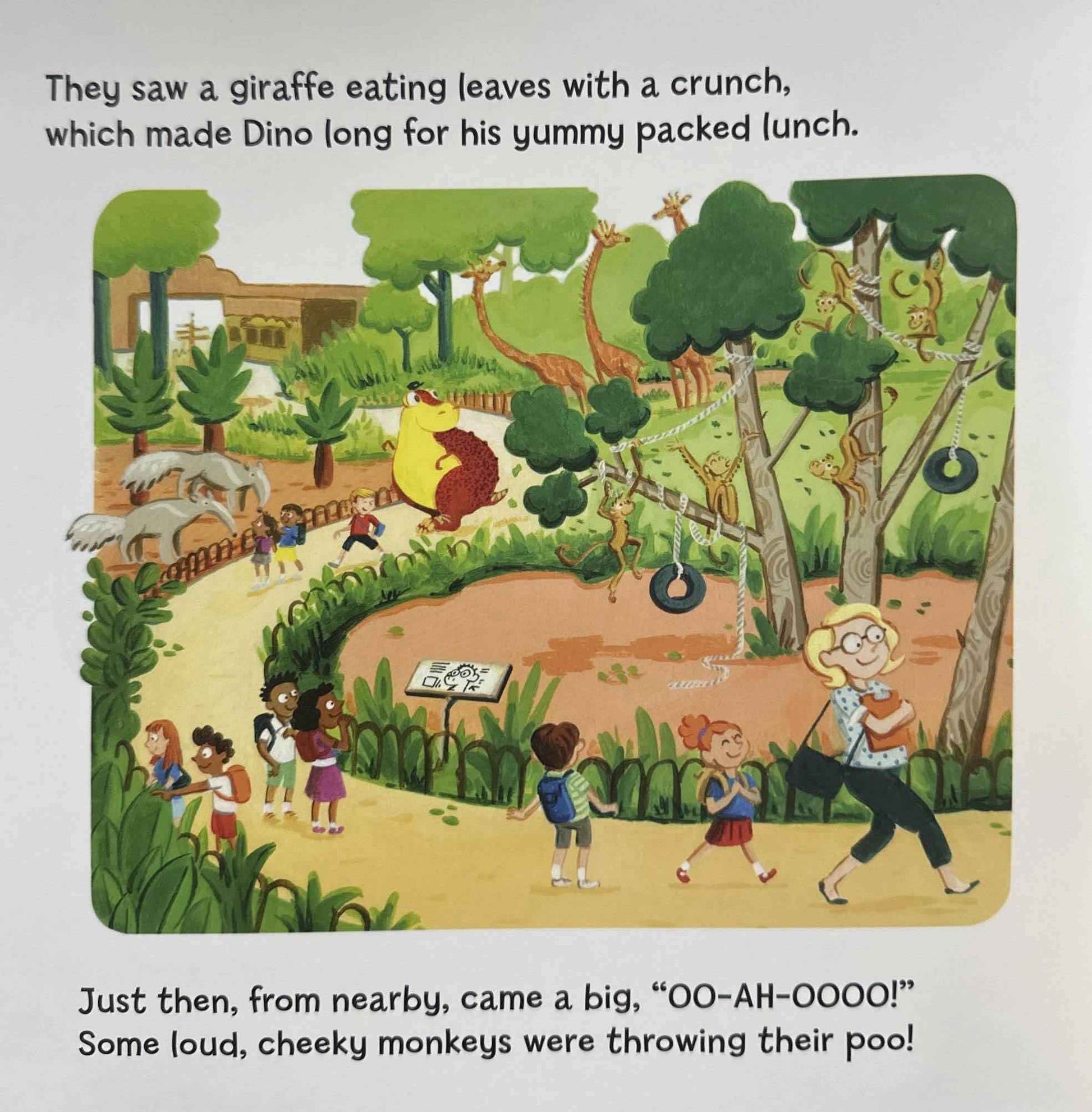 The Dinosaur That Pooped: The Dinosaur That Pooped a Zoo! (With Fun Lift-the-Flaps!)