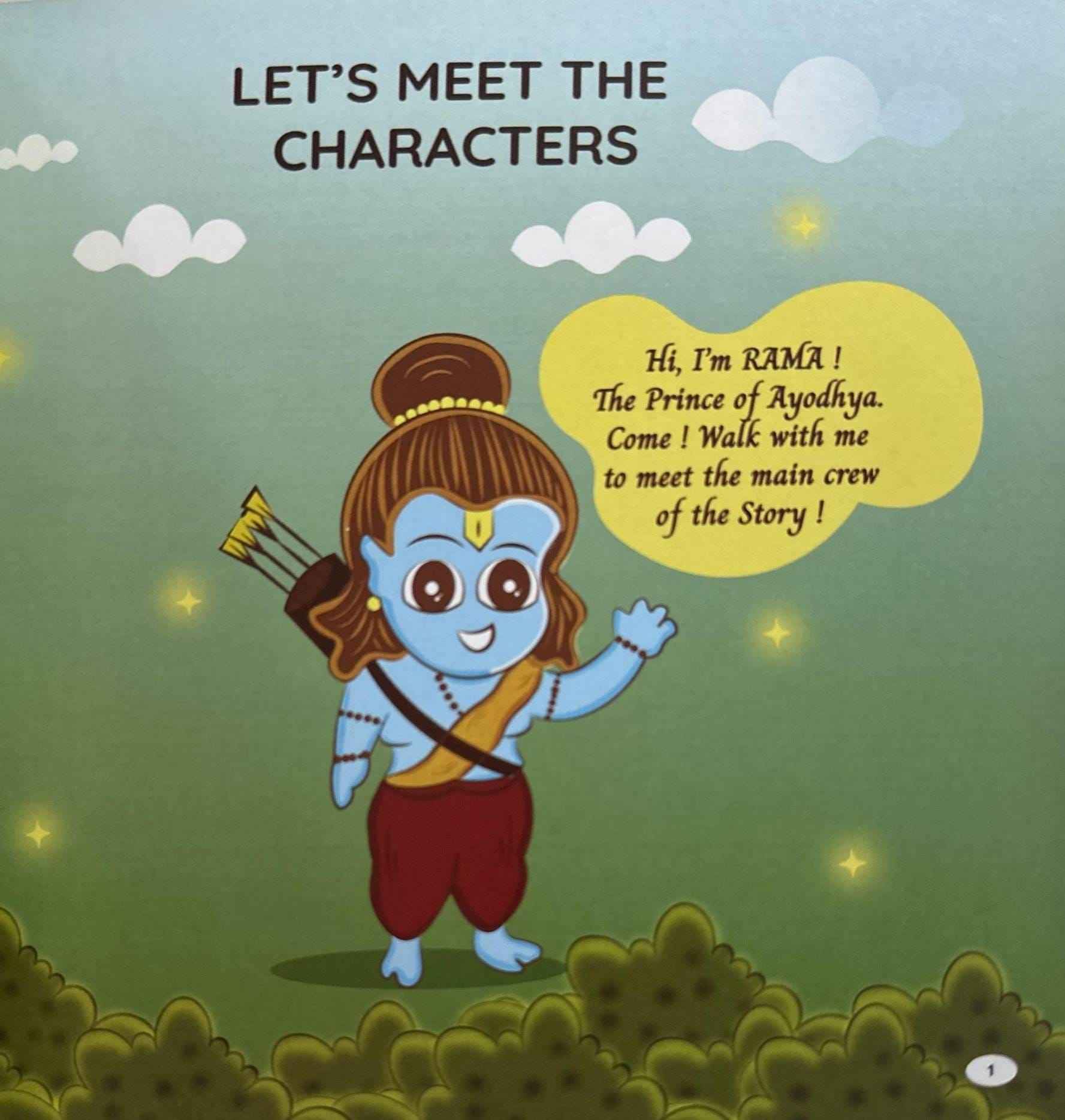 Rama's 16 Golden Virtues: A Hero's guide for Kids
